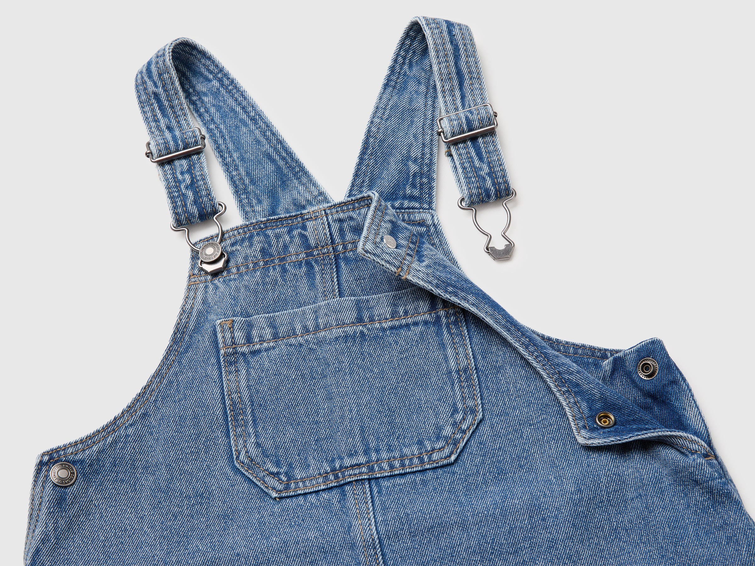 United Colors of Benetton Salopette denim cotone bambina 104