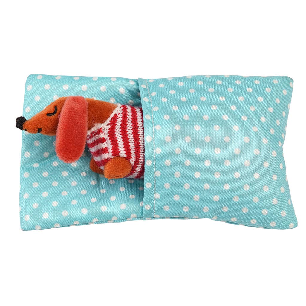 Rex London mini peluche bassotto in scatola 11,5 cm