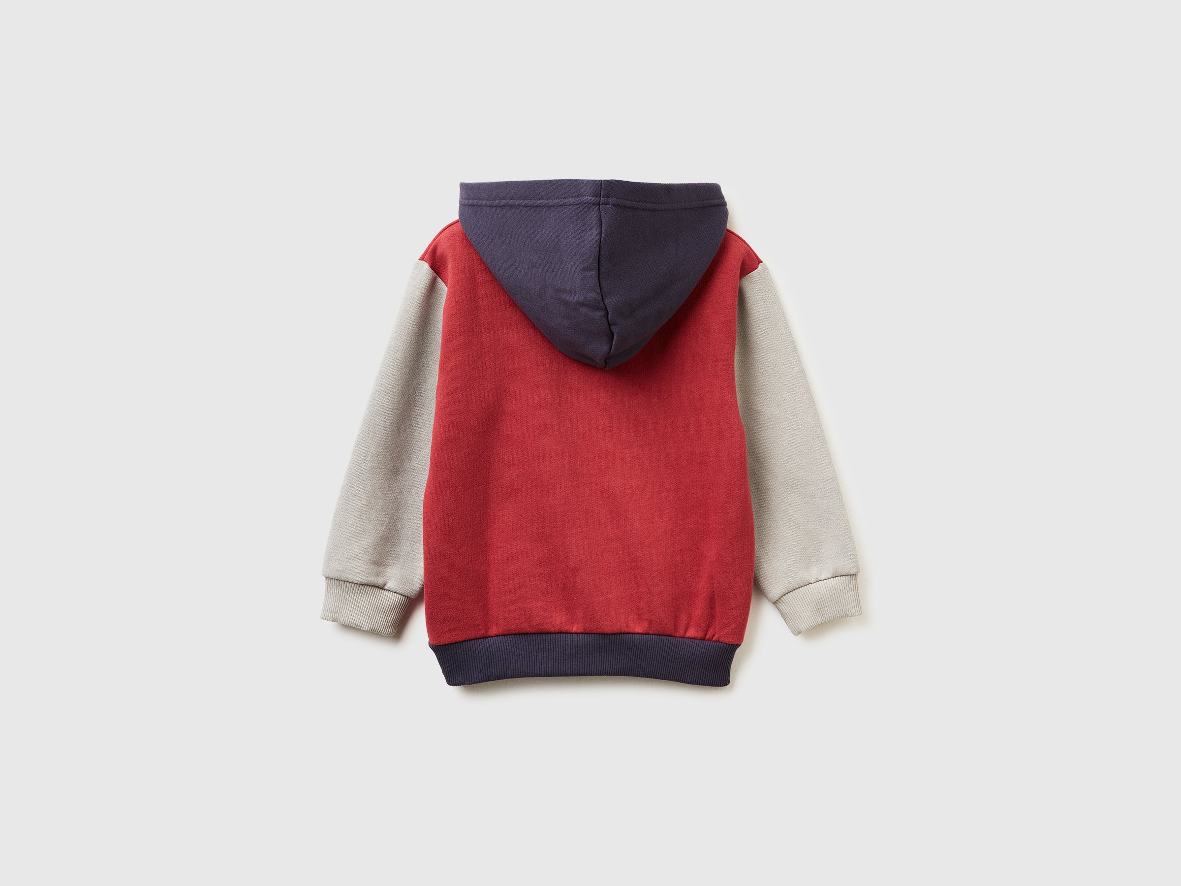 United Colors of Benetton Sweatshirts felpa zip cappuccio cotone 82