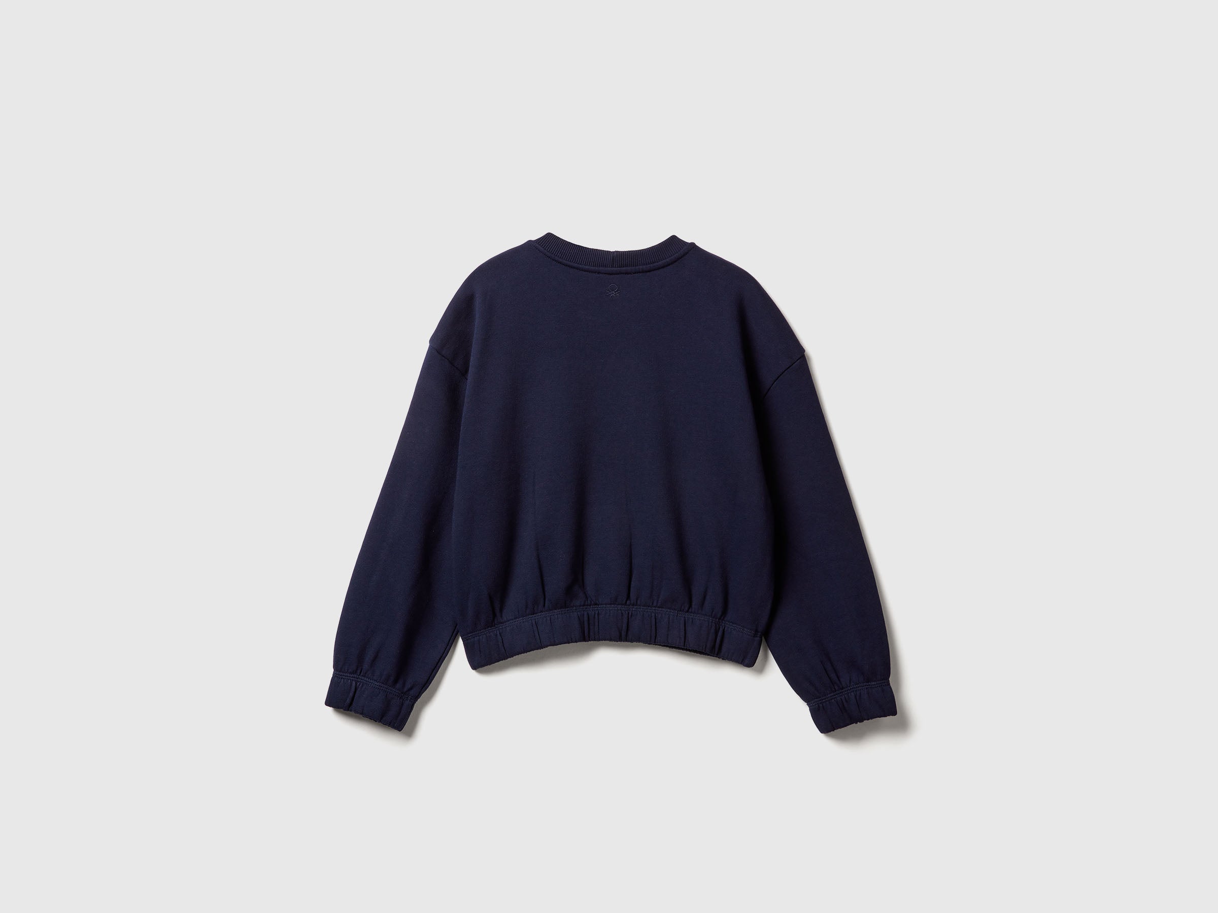 United Colors of Benetton Sweatshirts Felpa cotone ricamo M