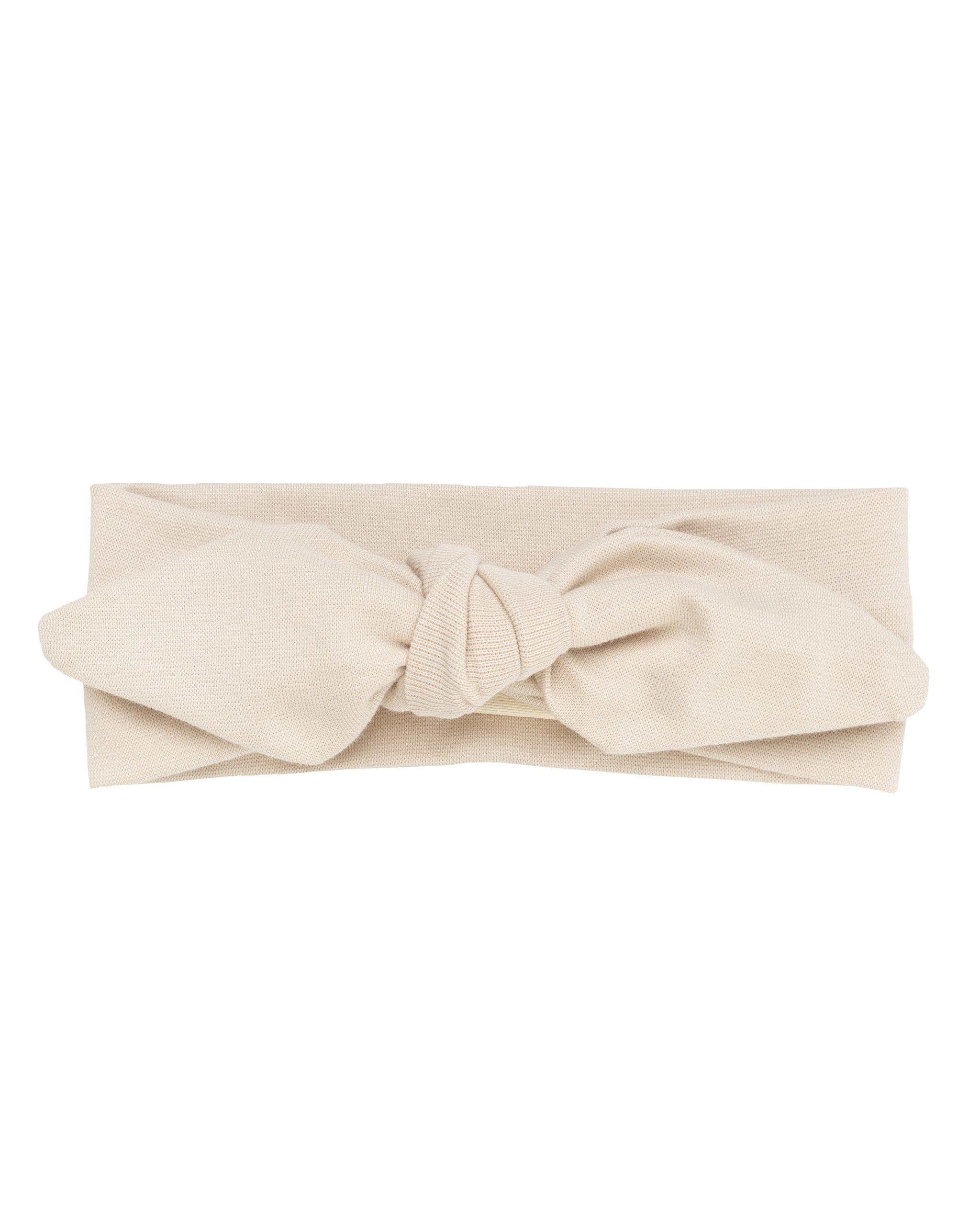 Woolly Organic Headband fascia bambina cotone Rose Clay SS27