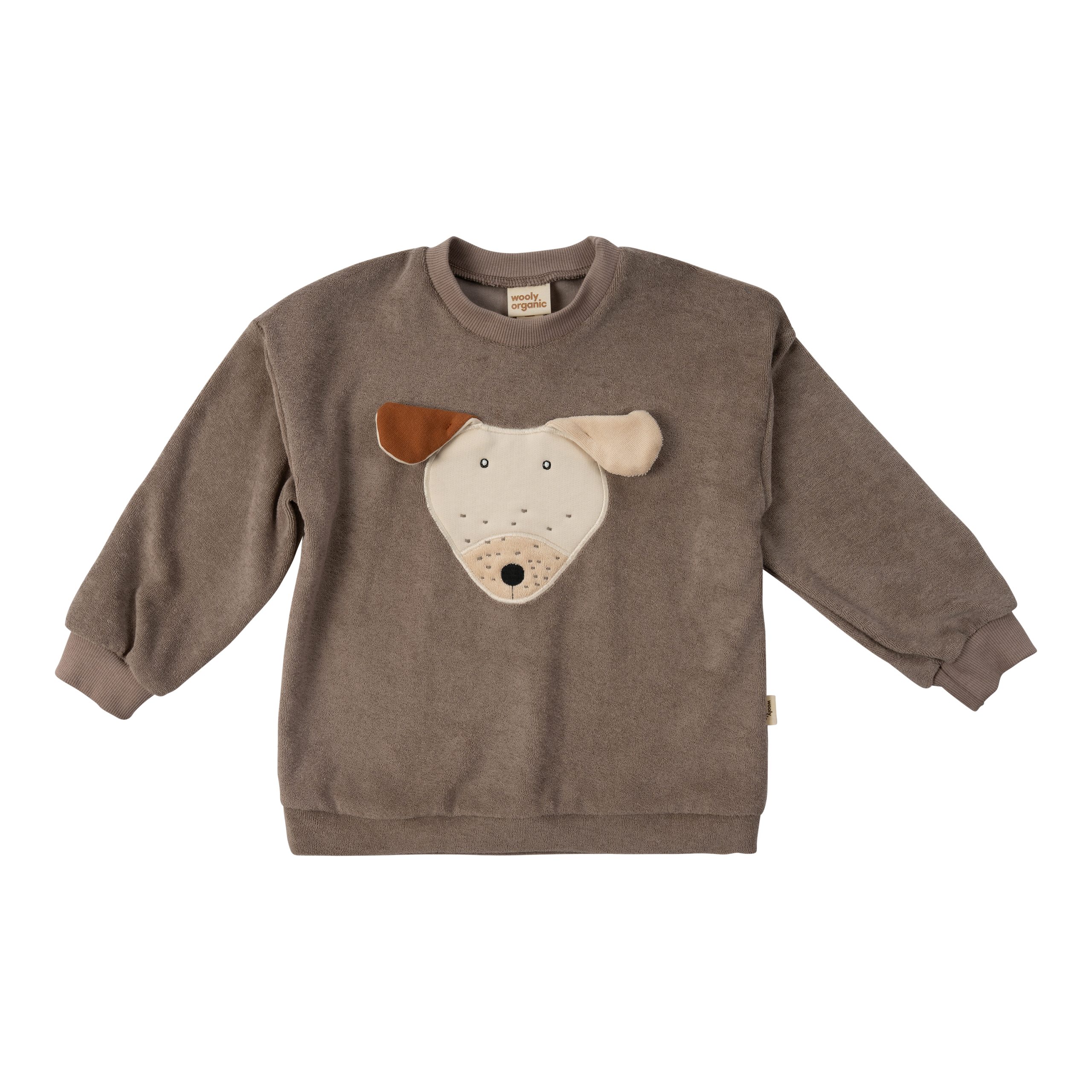 Woolly Organic SS26 felpa bimbo cotone bio oversize