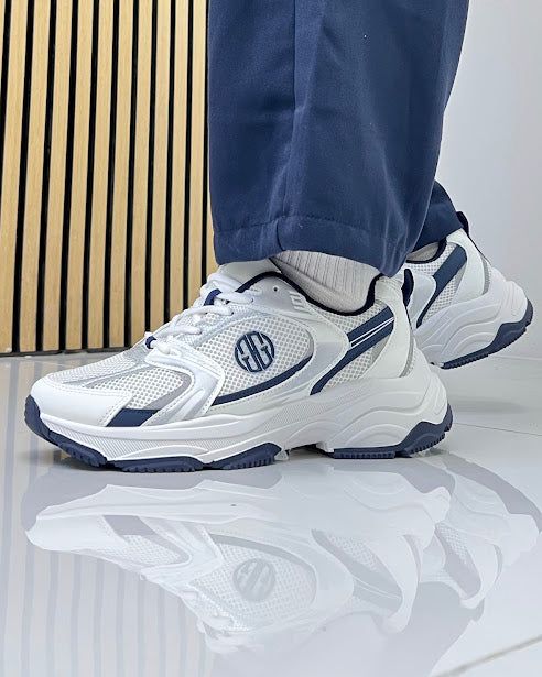 Sottosopra gsgrz9917 sneakers bianco/blu 43 stemma