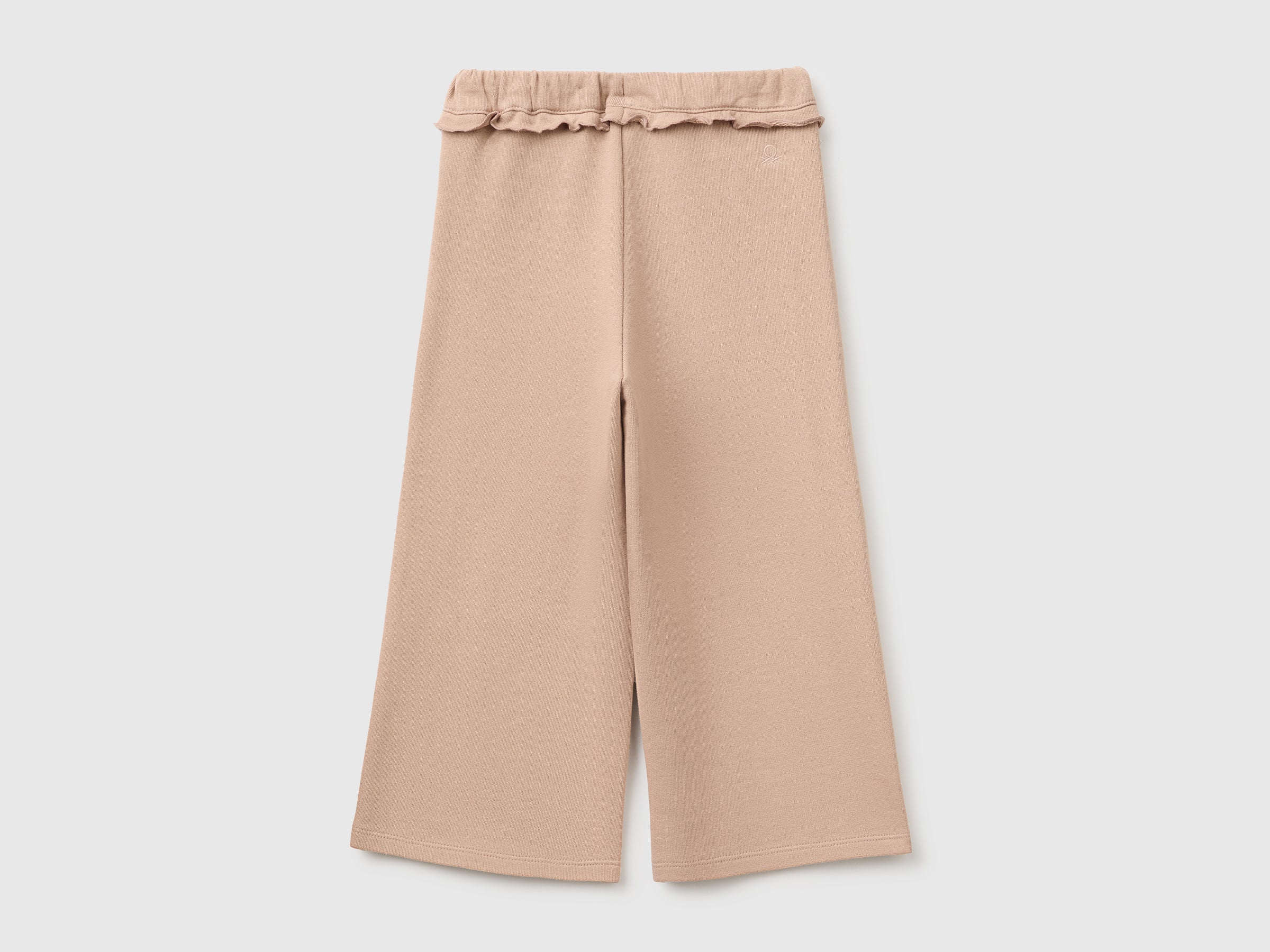 United Colors of Benetton Pantaloni Tuta Bimba Cotone Bio 104 Volant