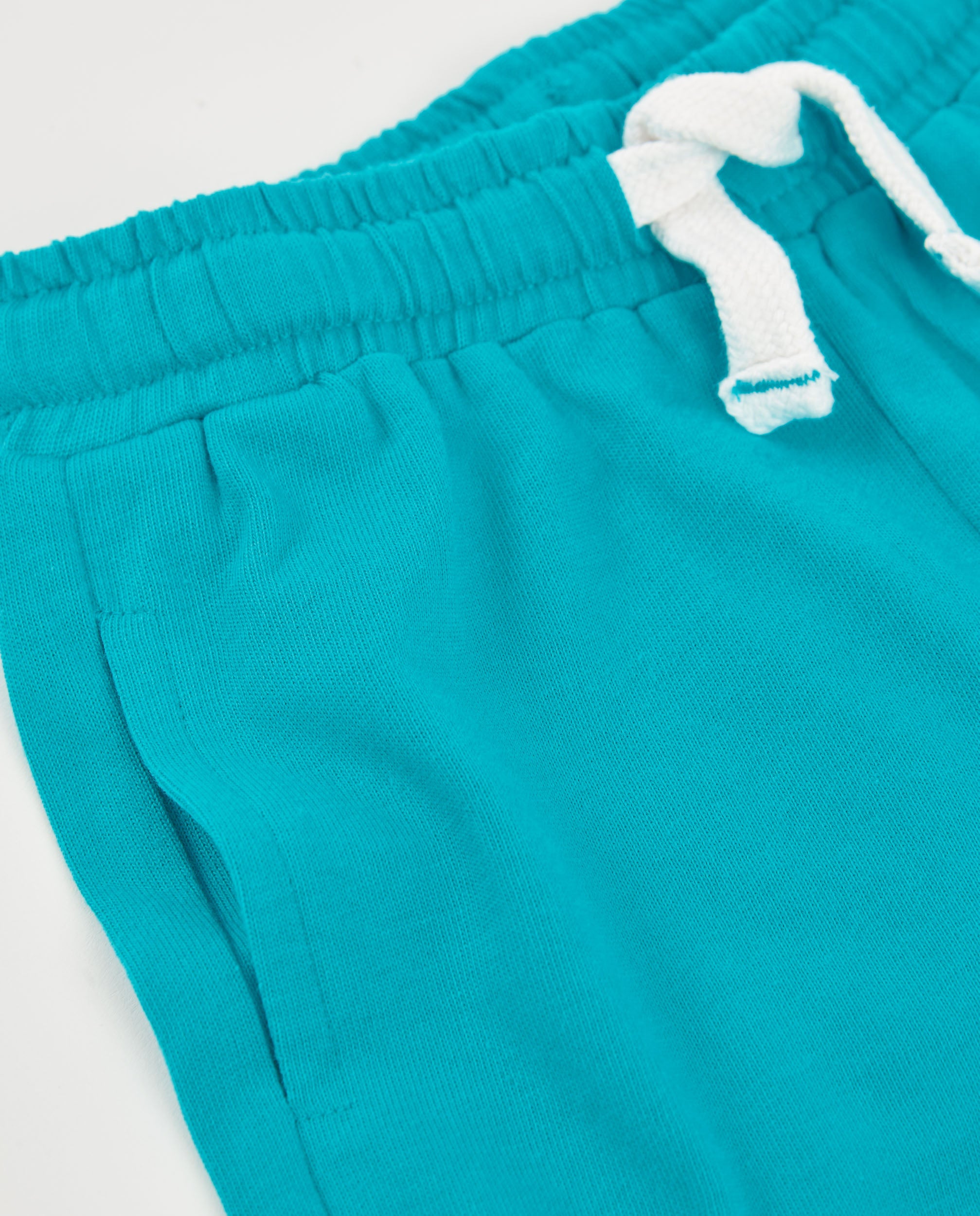 TucTuc Bermuda maglia bambino turchese vita elasticizzata