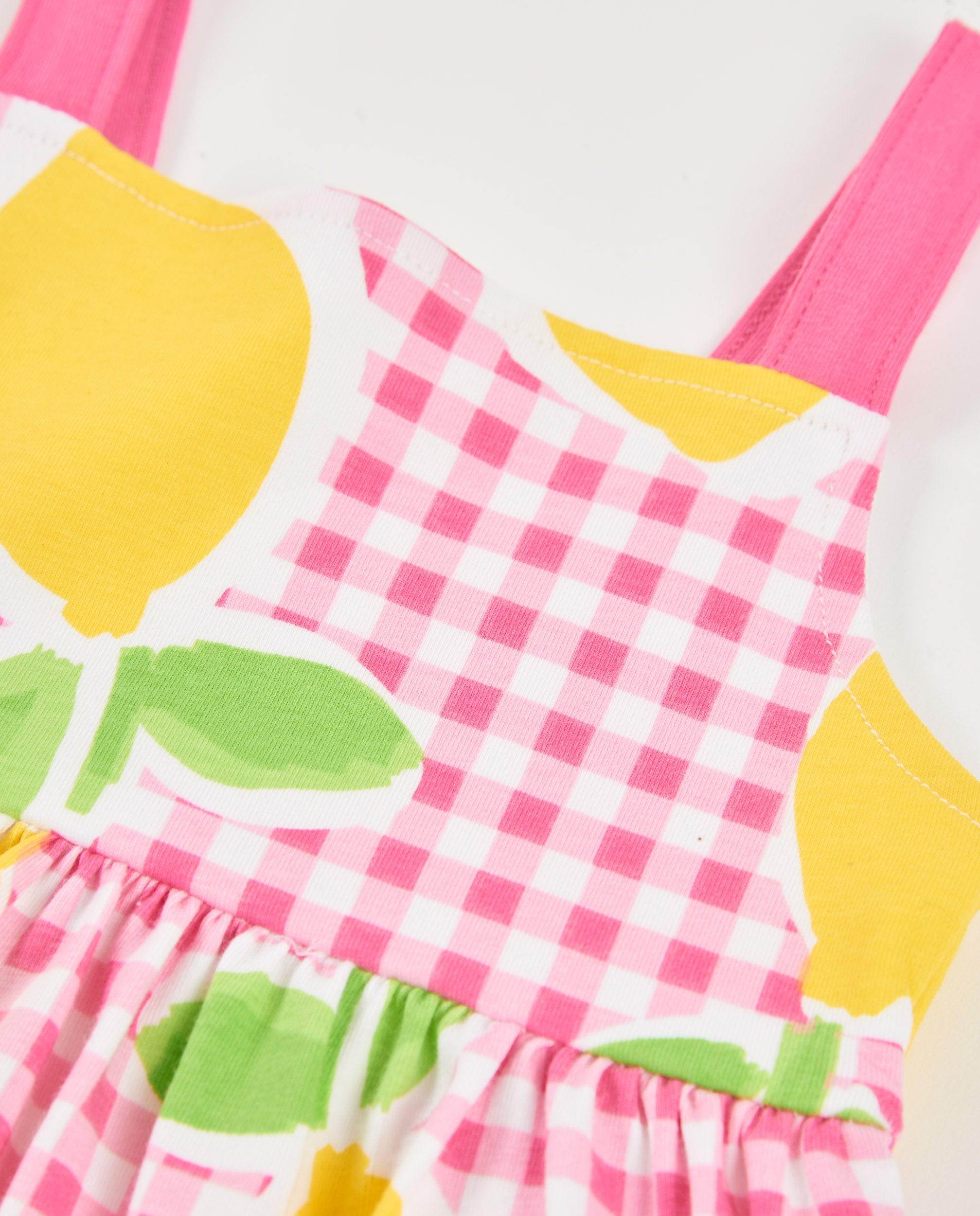 TucTuc Vestiti Vestito Bambina Rosa Limoni