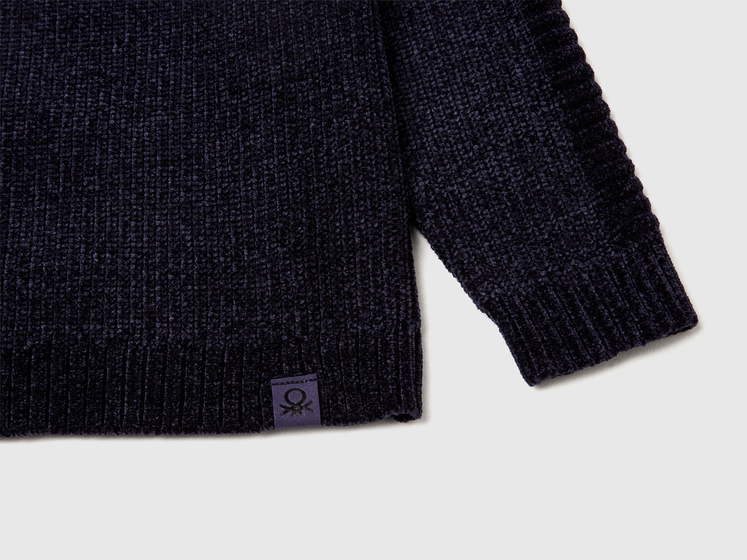 United Colors of Benetton Sweaters maglione ciniglia L girocollo