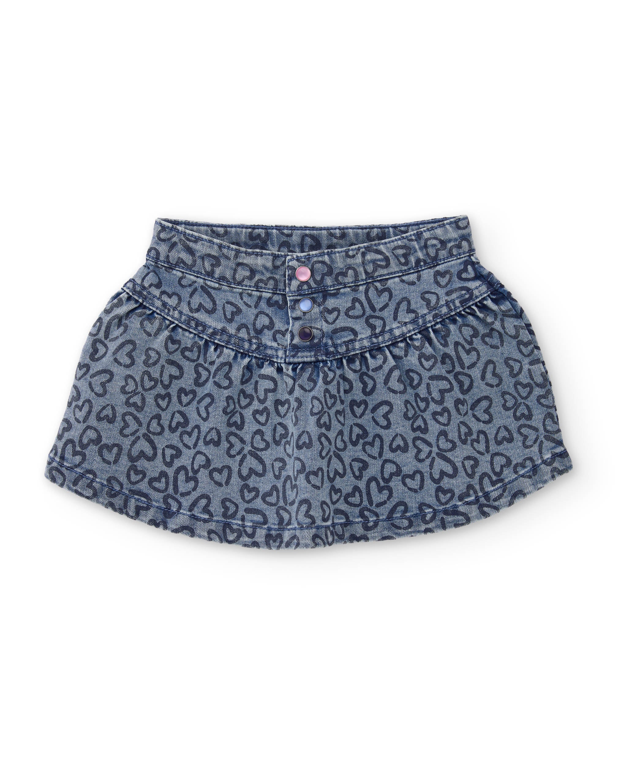 Tuc Tuc Gonne Gonna Bimba Denim Cuori Cotone
