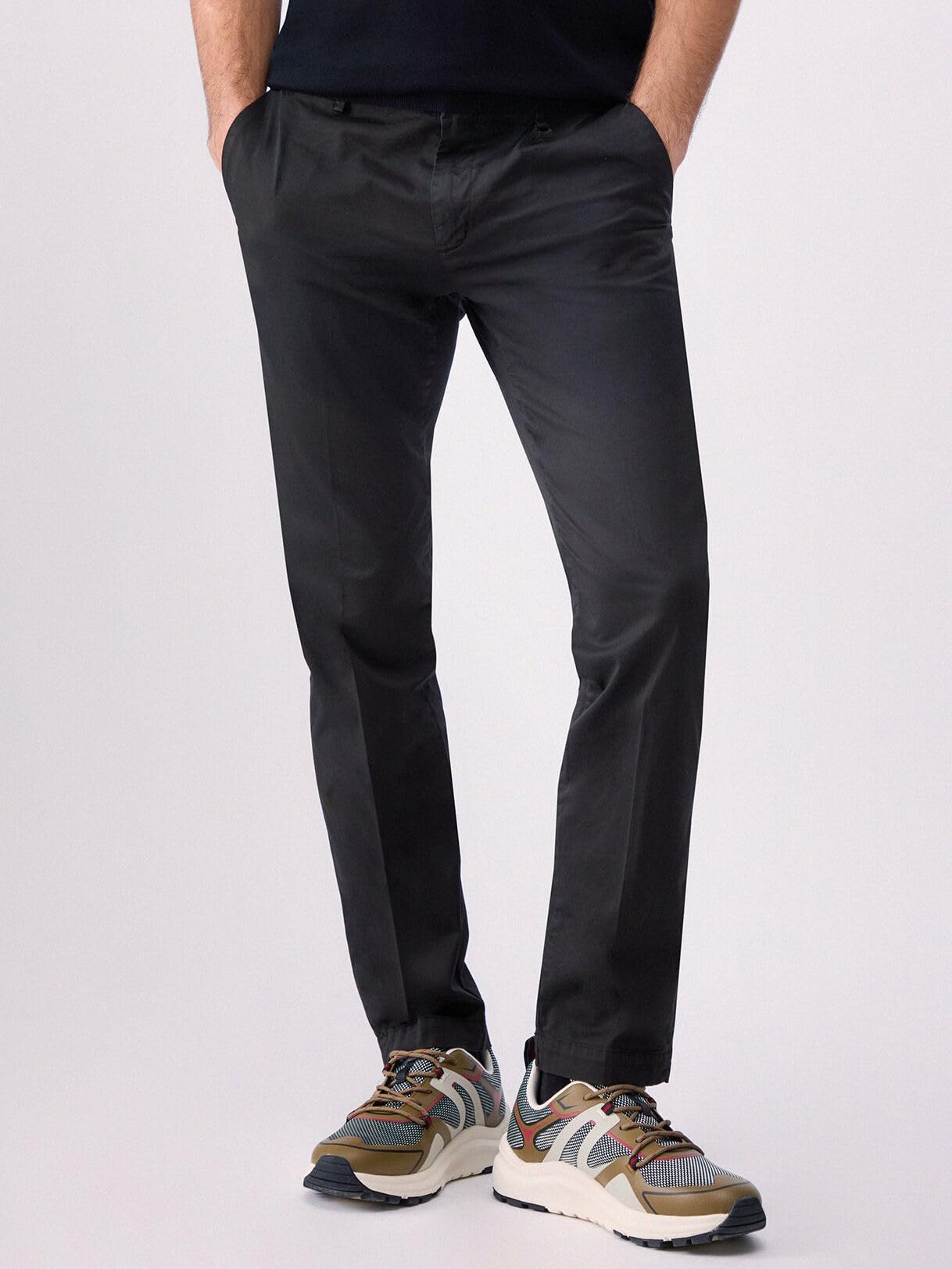 Liu Jo Pantaloni Chino in Raso Pantaloni Raso Elegante