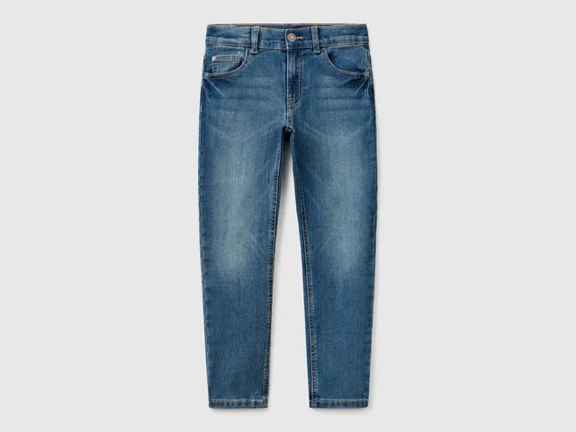 United Colors of Benetton jeans skinny denim stretch cotone