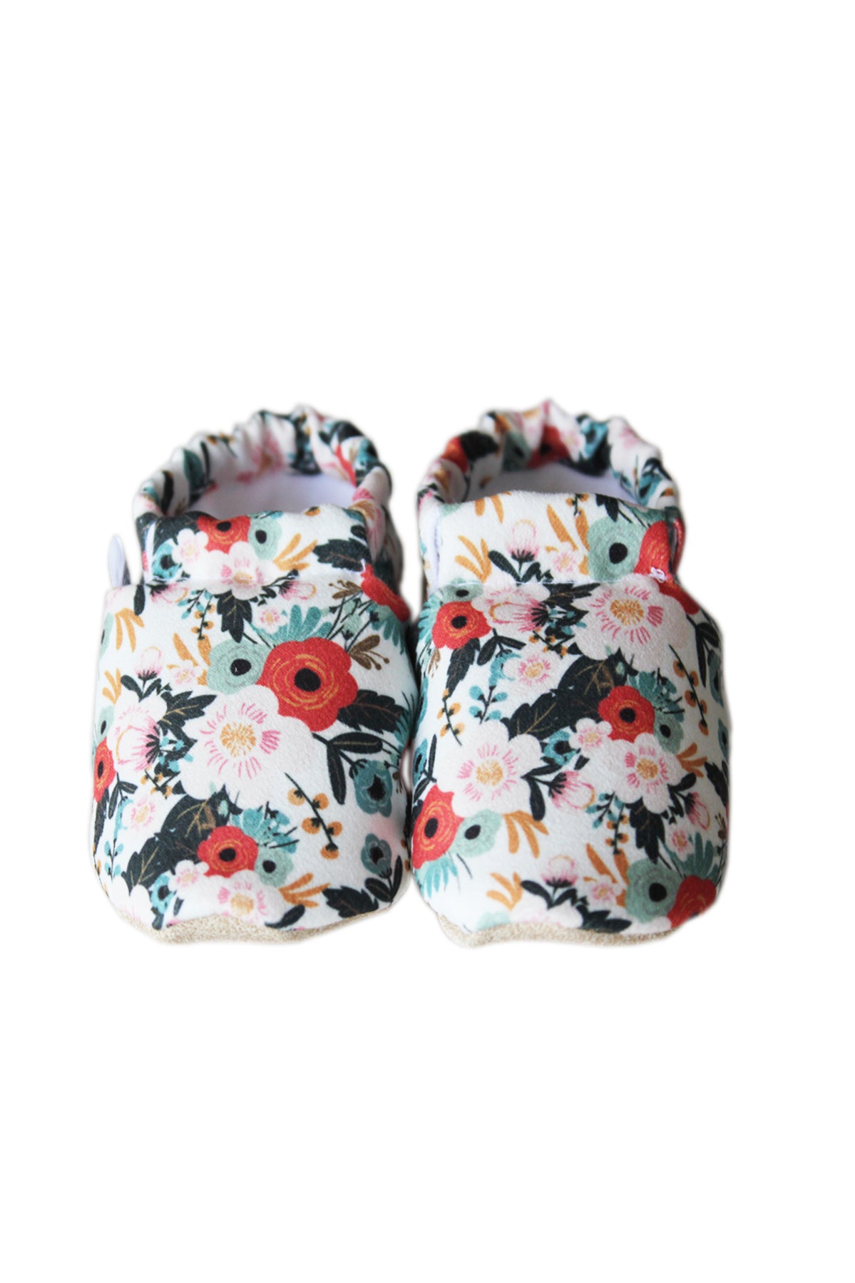 Kocarcia Kokopatik Scarpine Fiori cotone senza imbottitura