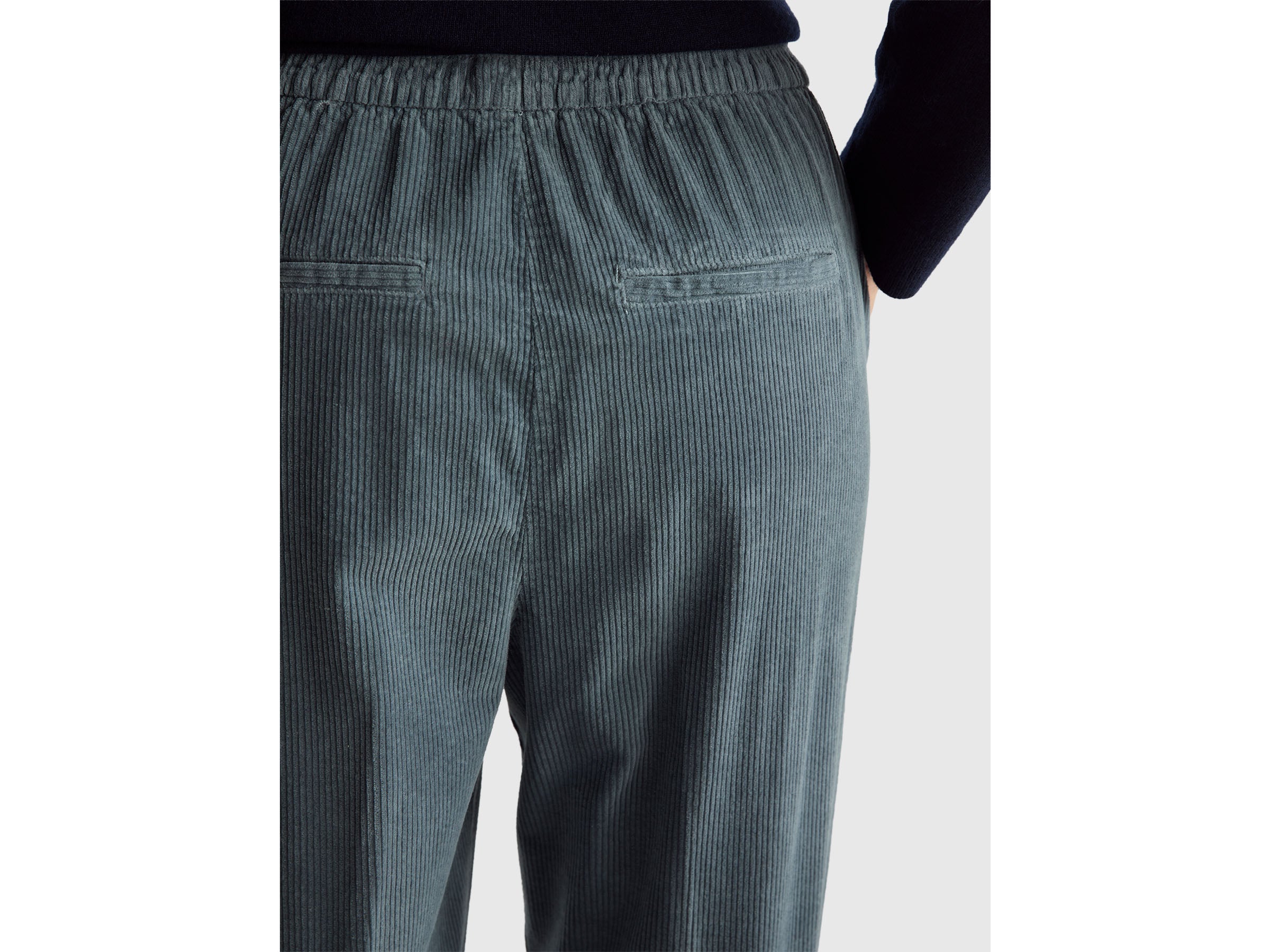 United Colors of Benetton Trousers chinos velluto cotone donna