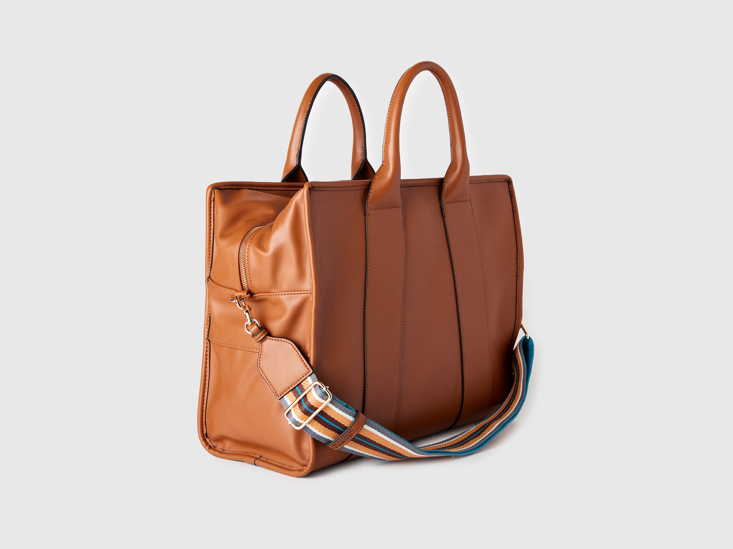 United Colors of Benetton Maxi Tote Bag OS Ecopelle Tracolla