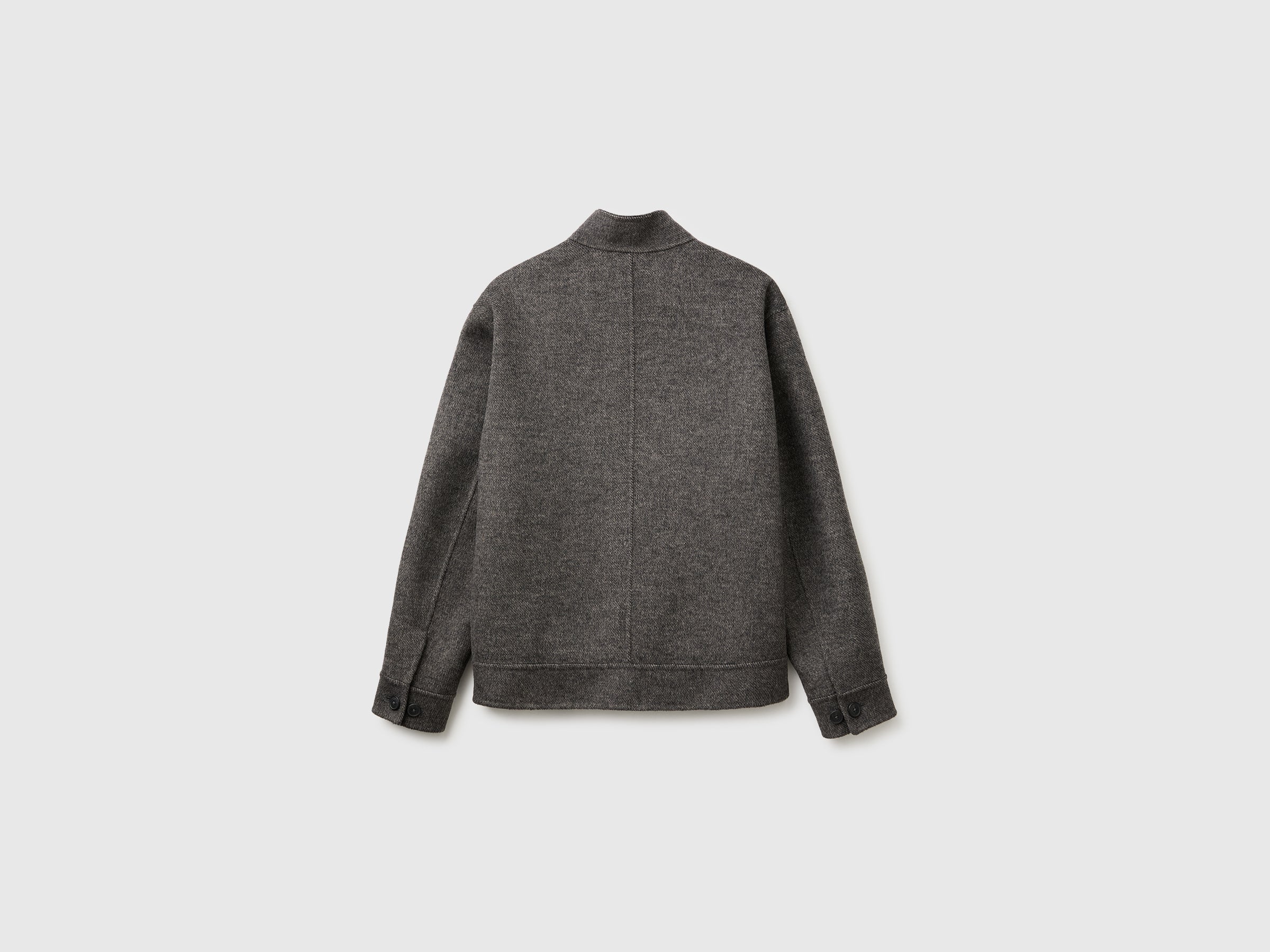United Colors of Benetton Jackets giacca bomber misto lana collo alto