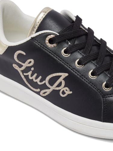 Liu Jo Sneakers Logo Glitter Bambina 32 EU Nere