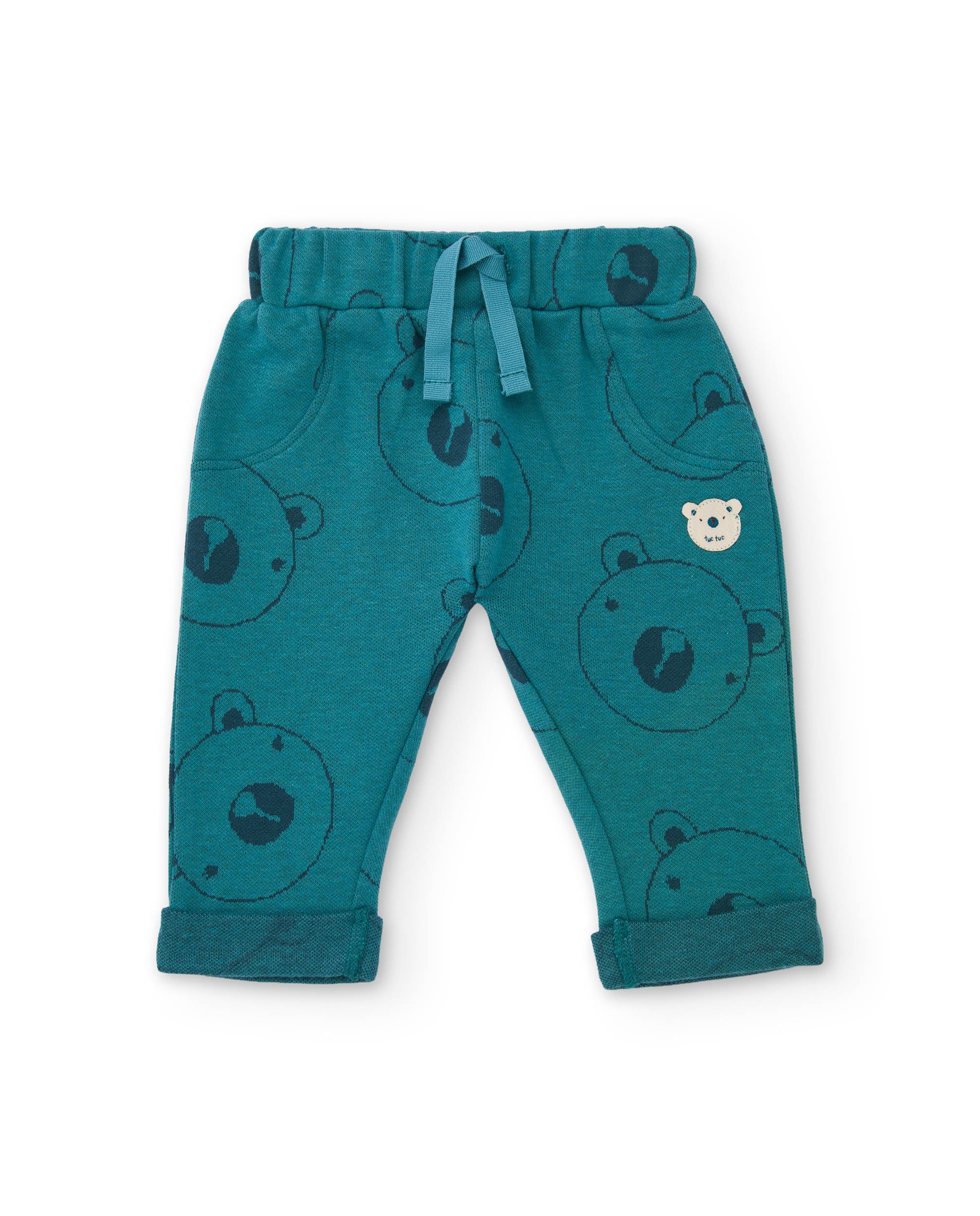 TucTuc Completi Set 3 Pezzi Neonato Verde Stampa Orsi