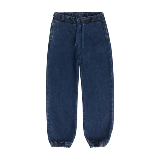 Kocarcia Leela Cotton jogger blu scura 140 cm cotone bio