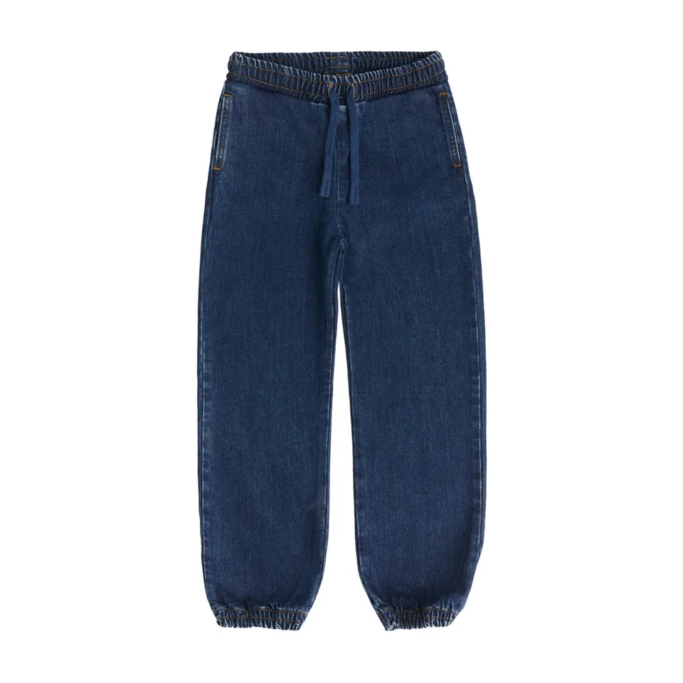 Kocarcia Leela Cotton jogger blu scura 140 cm cotone bio