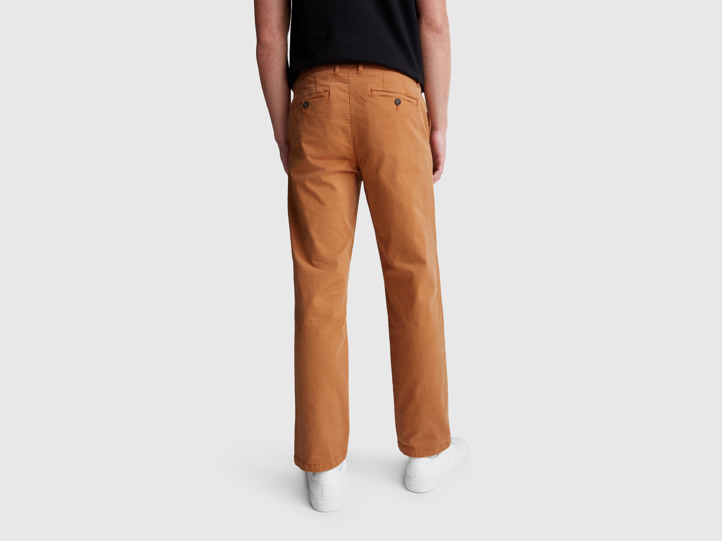 United Colors of Benetton Chino dritto 48 in cotone stretch