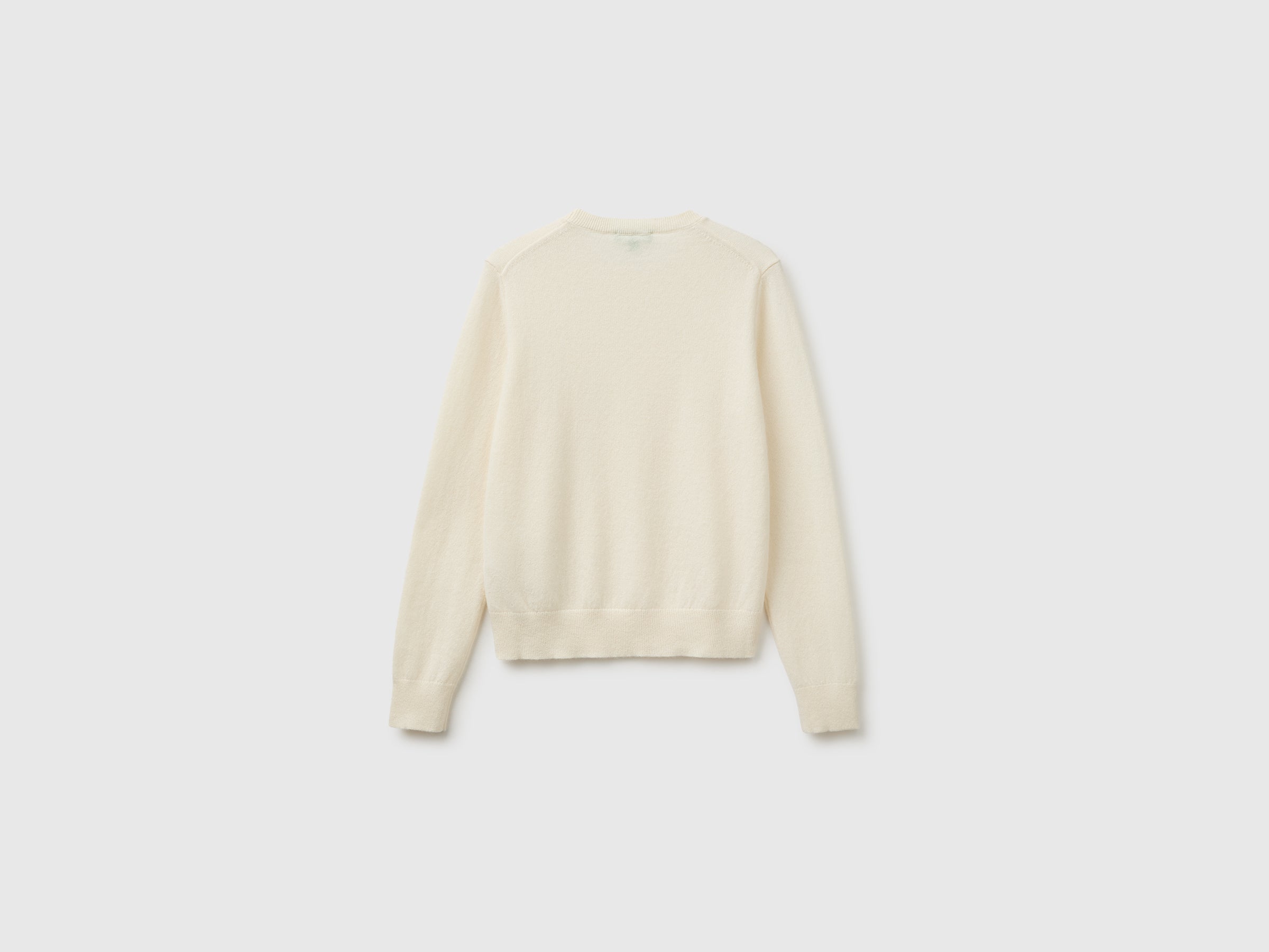 United Colors of Benetton Sweaters Maglione Cashmere Crema M