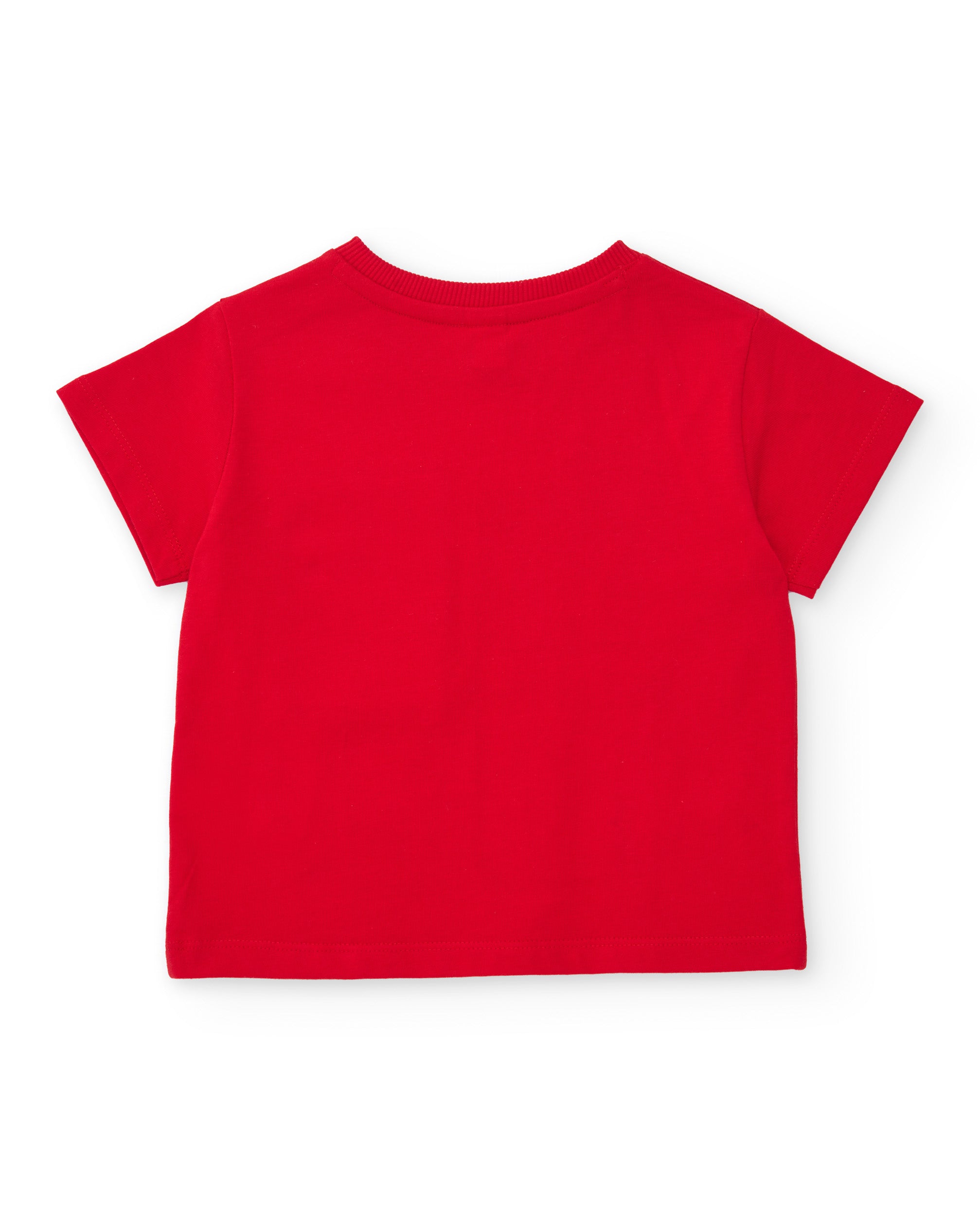 TucTuc Magliette T-Shirt Bimbo Cotone Rosso Fumetto 6 Mesi