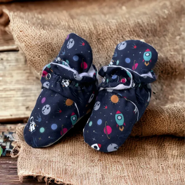 Kocarcia Kokopatik Scarpine Baby Astronauta Cotone 0-18 Mesi