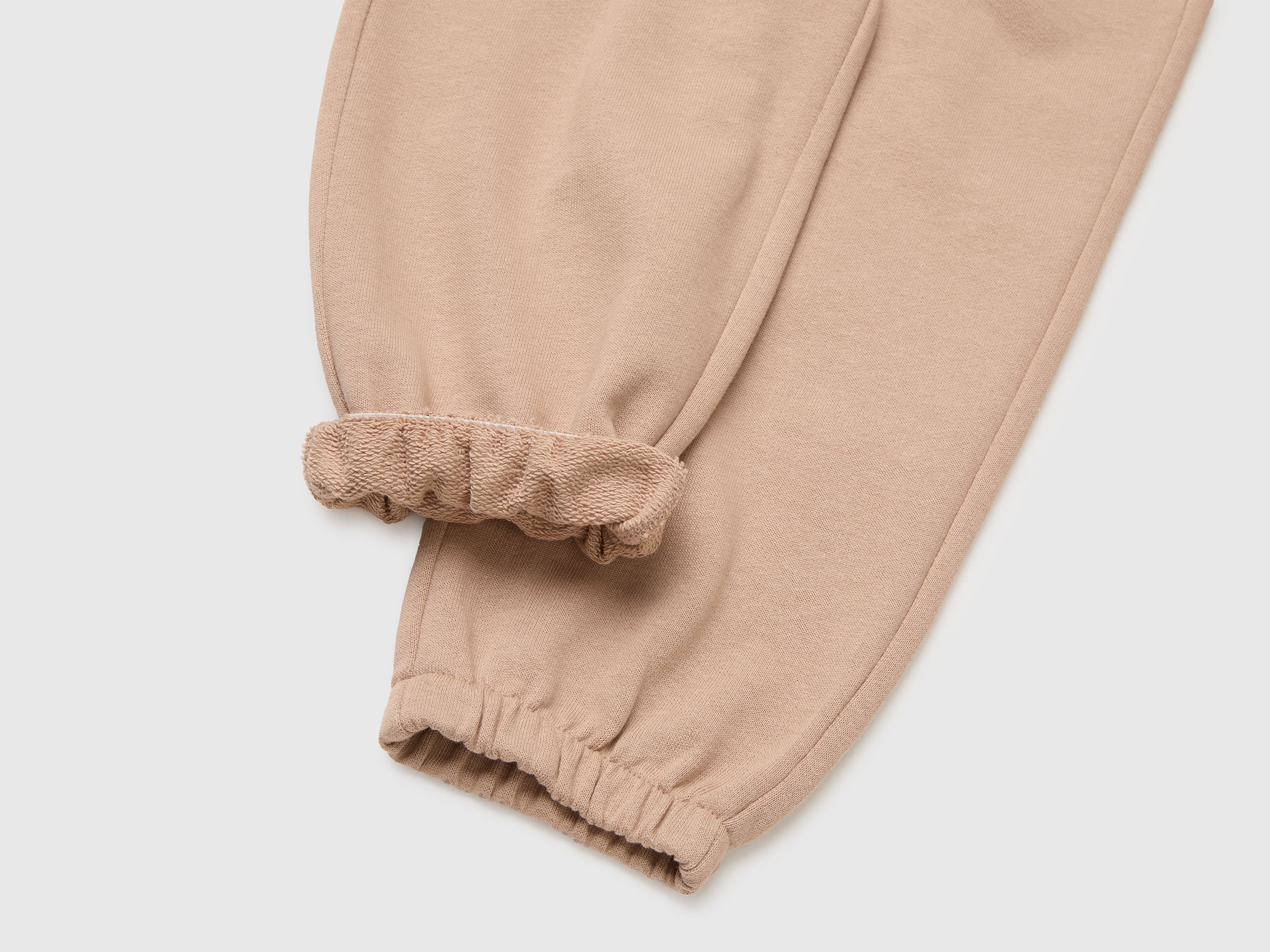 Benetton Pantaloni tuta felpa cotone bio taglia 82