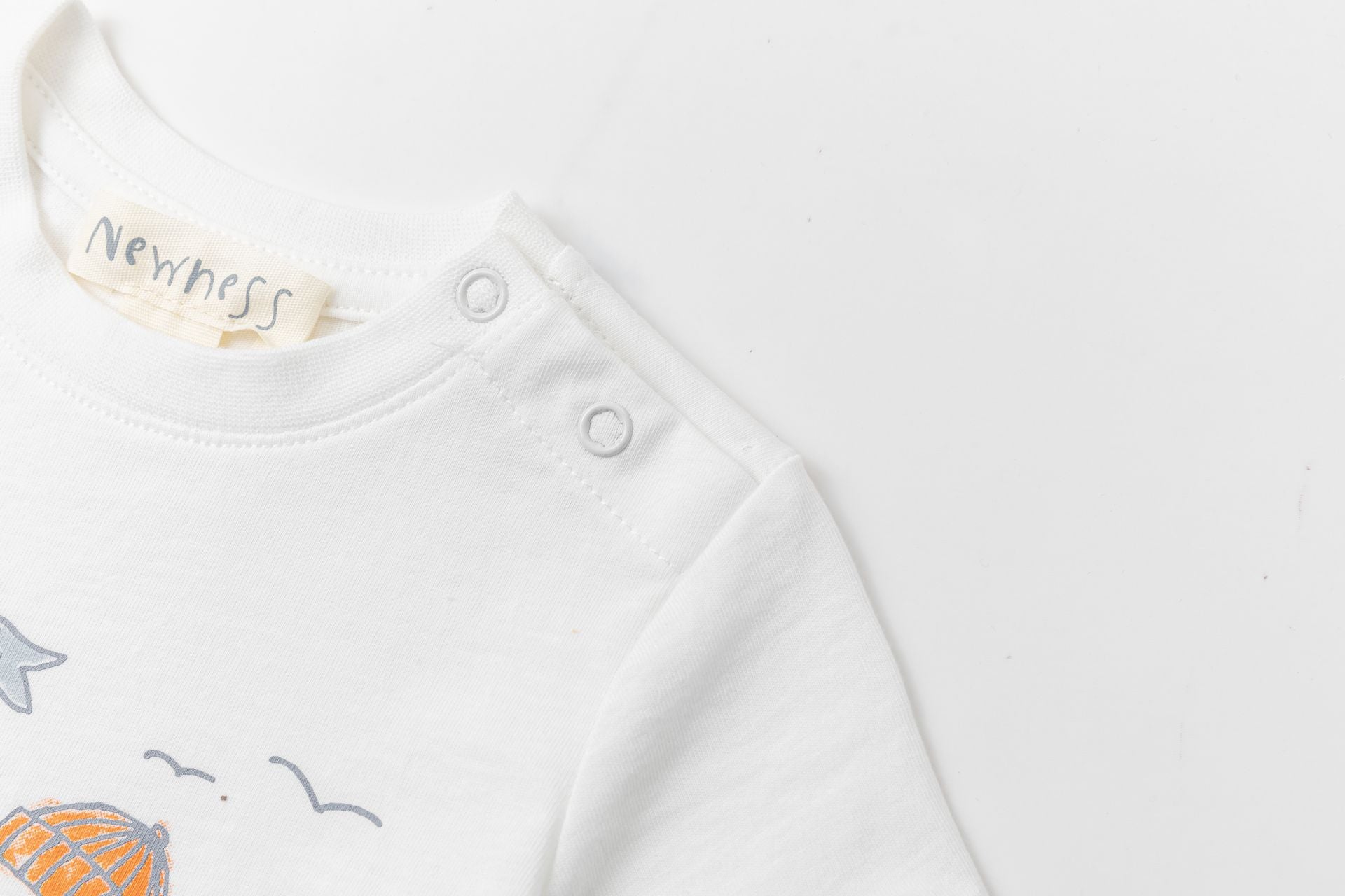 Newness T-shirt Barchetta Baby maglietta 74 cm cotone