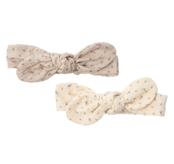 Woolly Organic Muslin Fascia Neonata Cotone con Fiocco
