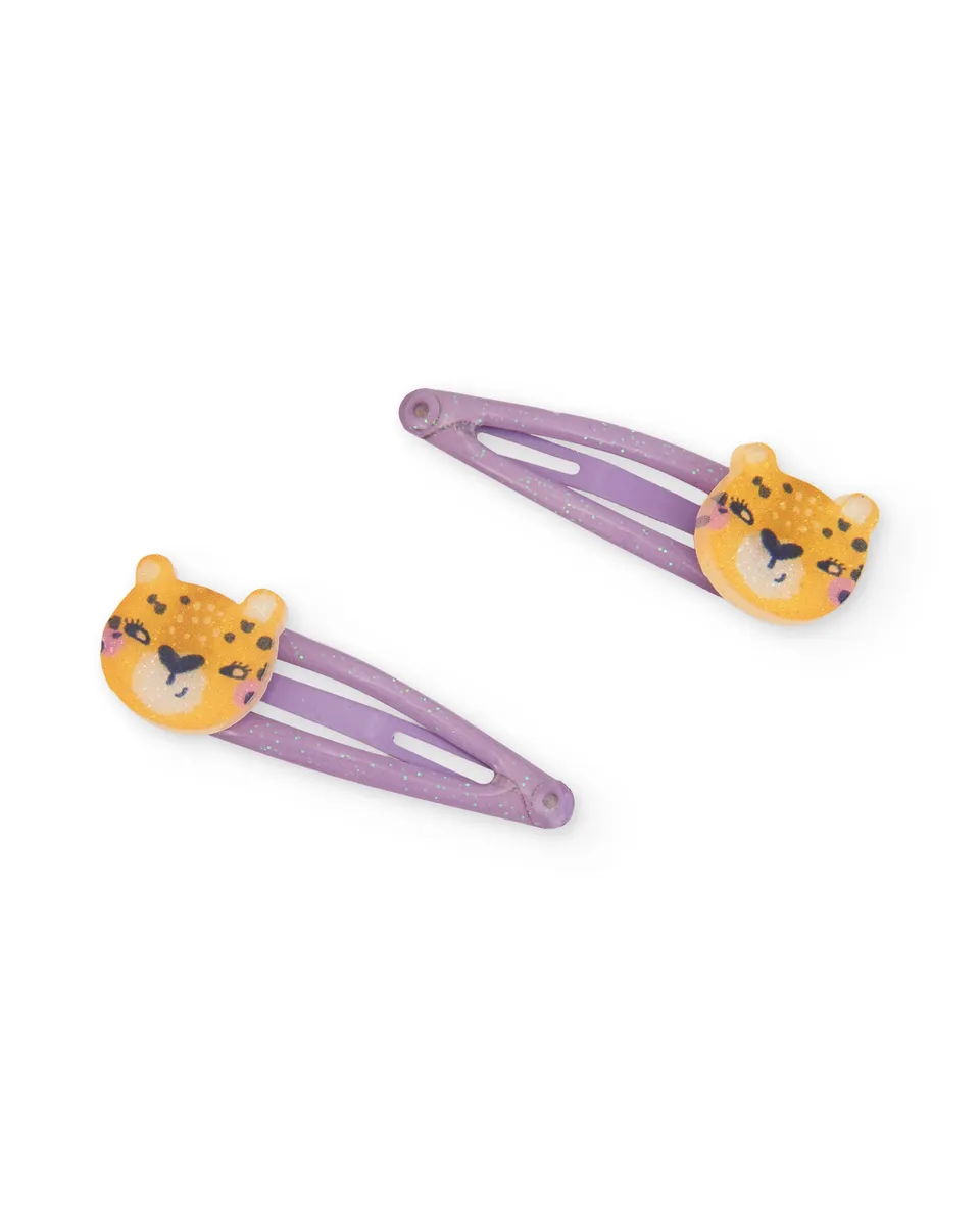 TucTuc Accessori Mollette Bambina Tigre Giallo