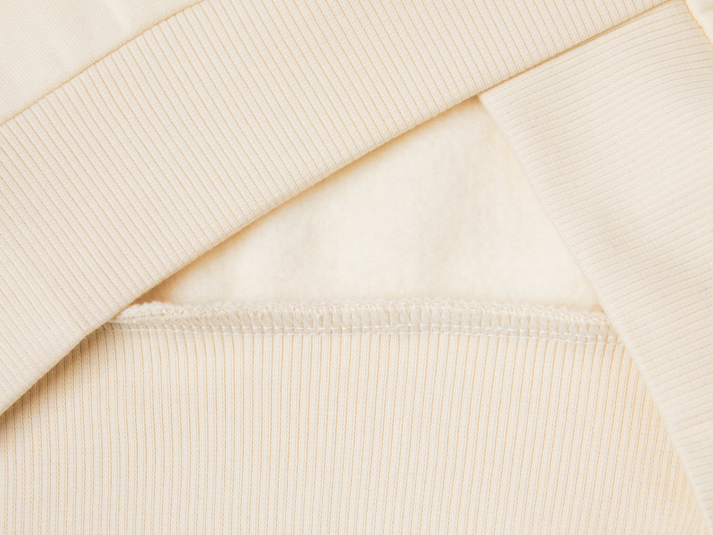 Benetton Felpa cappuccio zip paillettes cotone
