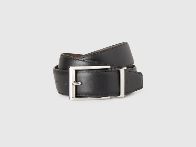 United Colors of Benetton Accessories Cintura pelle reversibile M