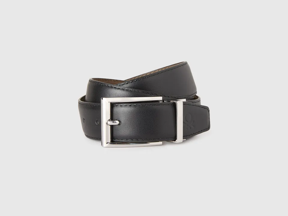 United Colors of Benetton Accessories Cintura pelle reversibile M