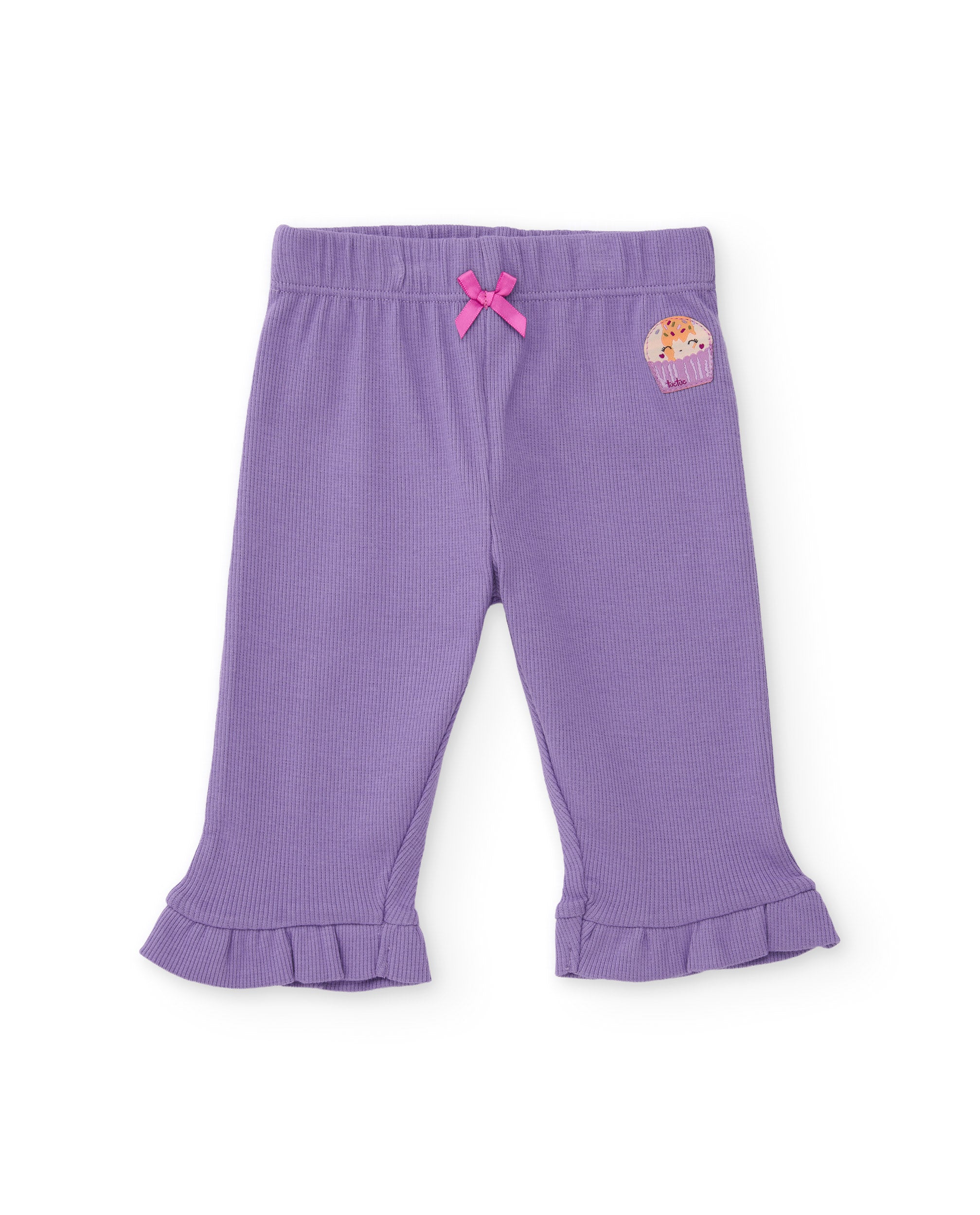 TucTuc Completi felpa neonato viola cuori 2 pezzi