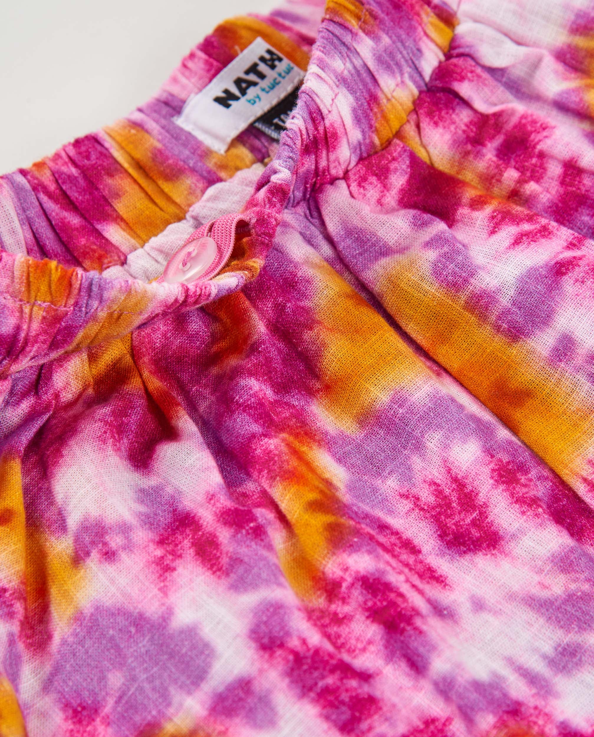 TucTuc Gonne Gonna Bambina Tie-Dye Fucsia Balze