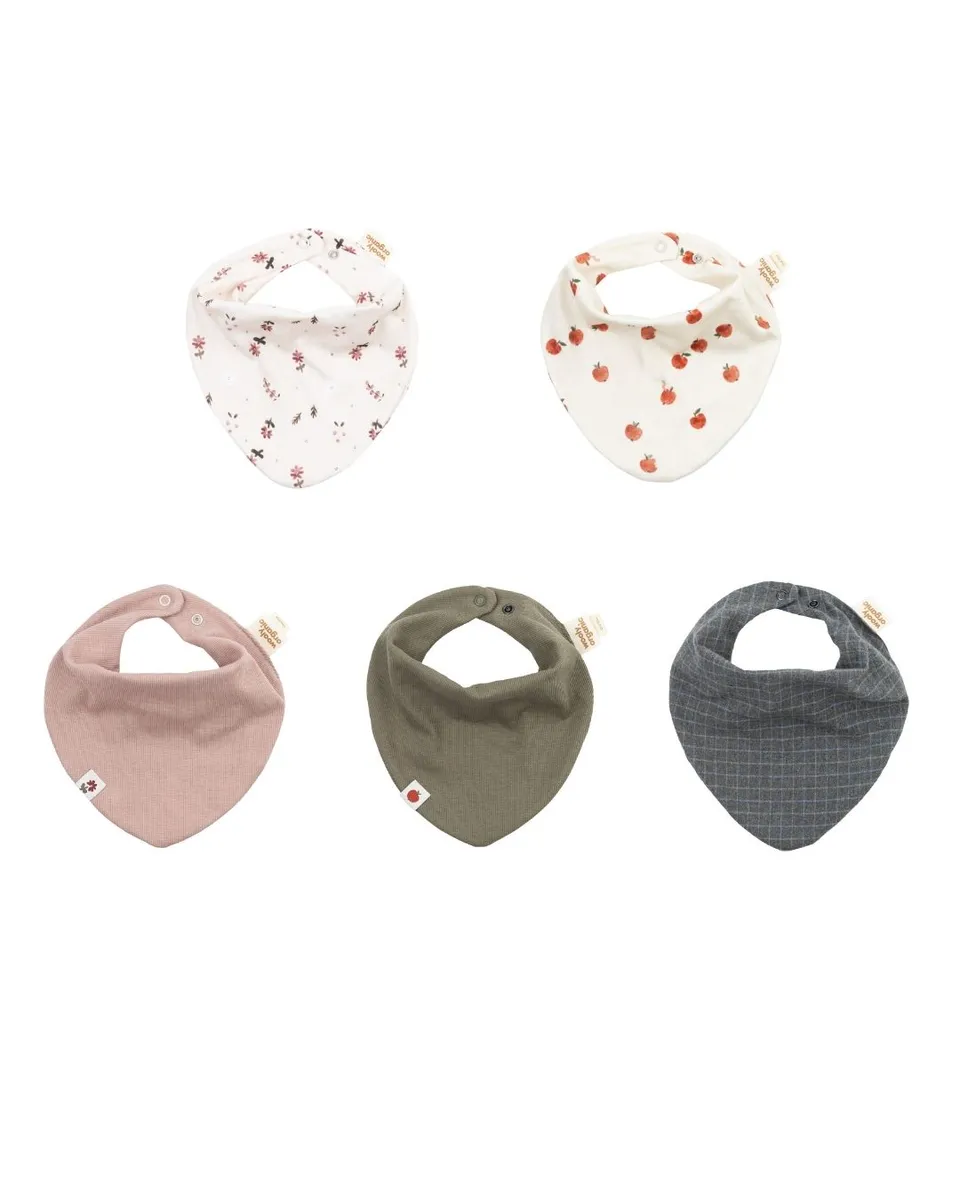 Woolly Organic Bib GOTS bavaglino cotone organico AW26