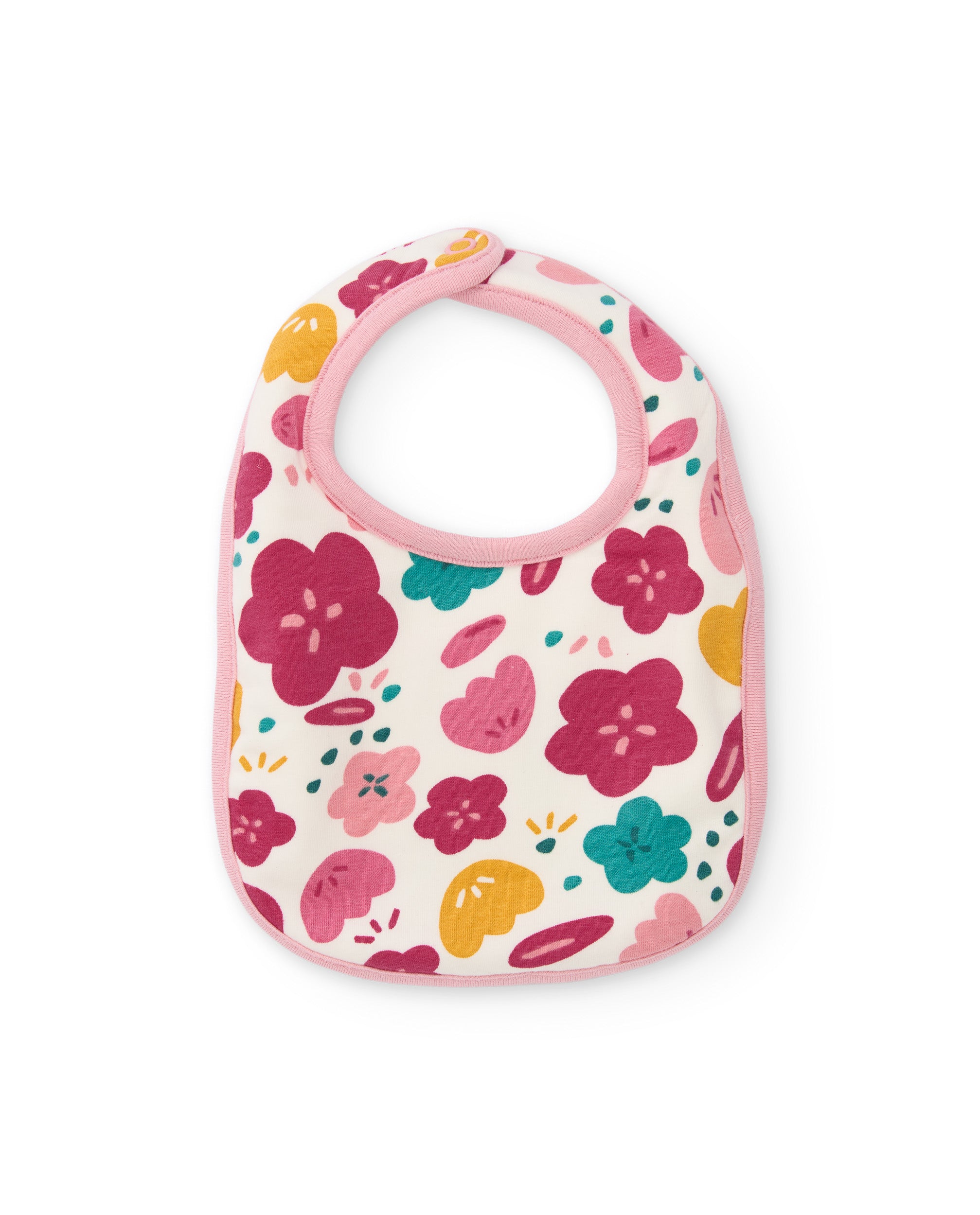 TucTuc Accessori Set 2 Bavaglini Rosa Cotone Orsetto