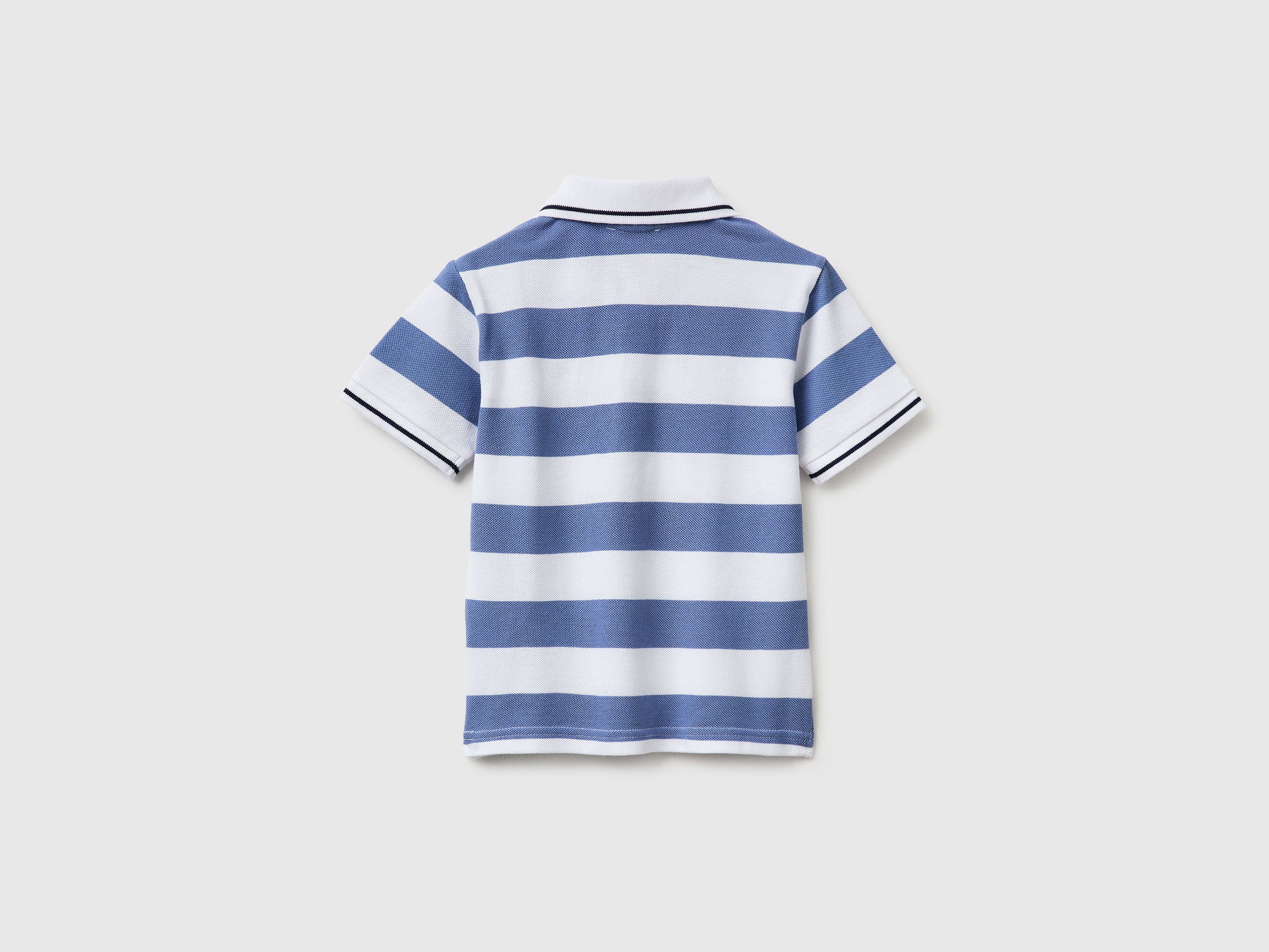 Benetton Polos Polo bimbo righe cotone manica corta