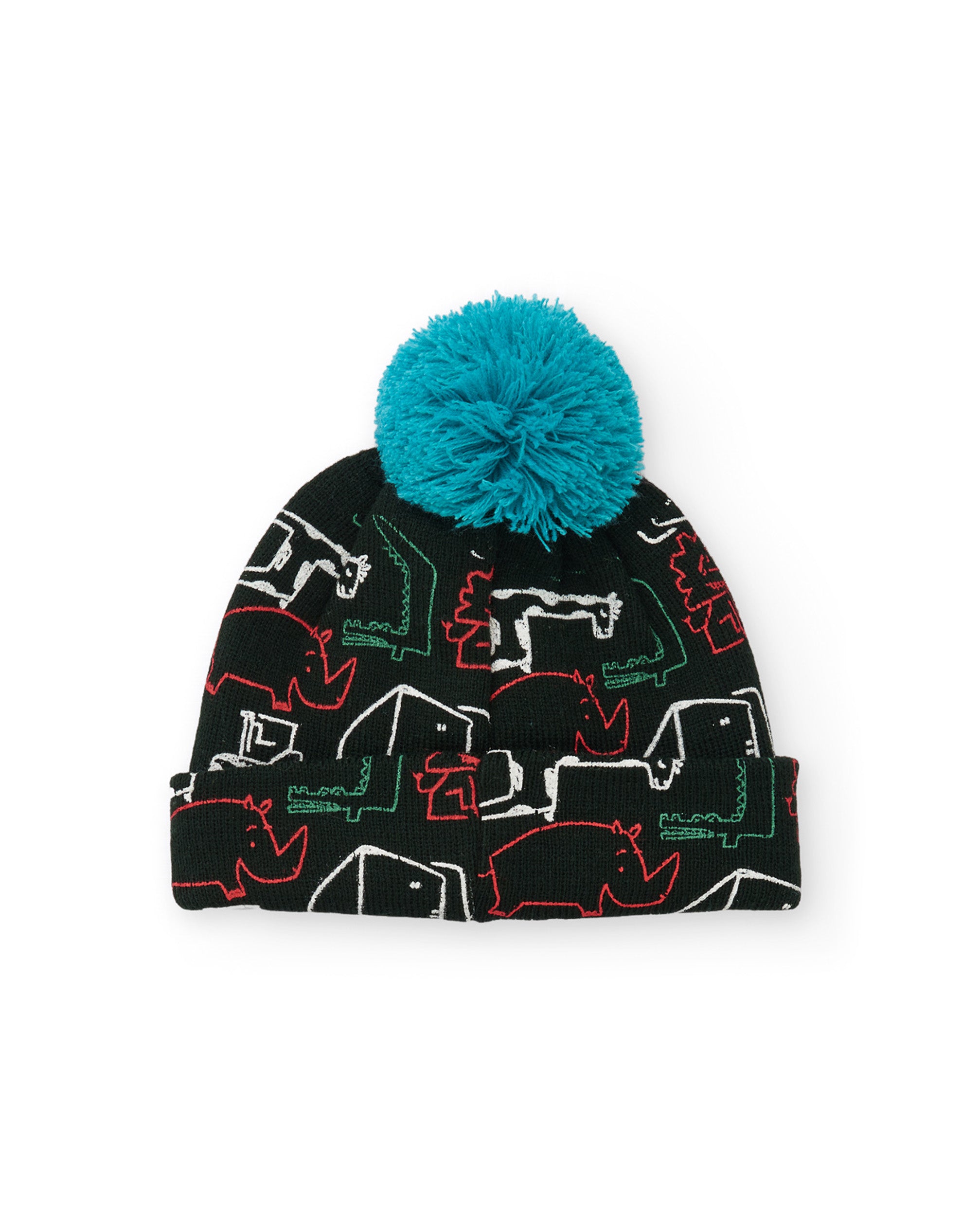 TucTuc Accessori Berretto Bimbo Verde 50 Maglia Animali