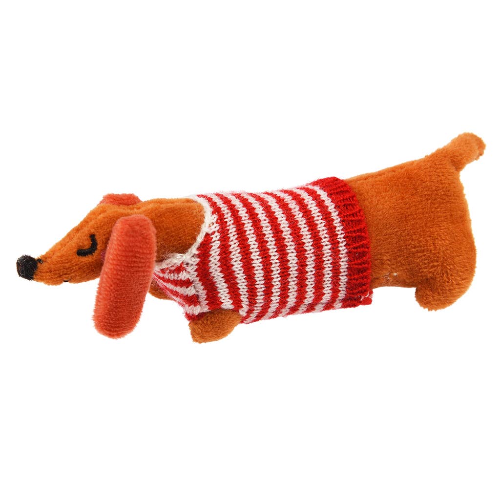 Rex London mini peluche bassotto in scatola 11,5 cm