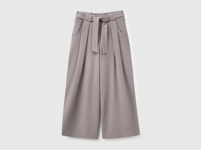 United Colors of Benetton Trousers pantaloni cotone fascia taglia M