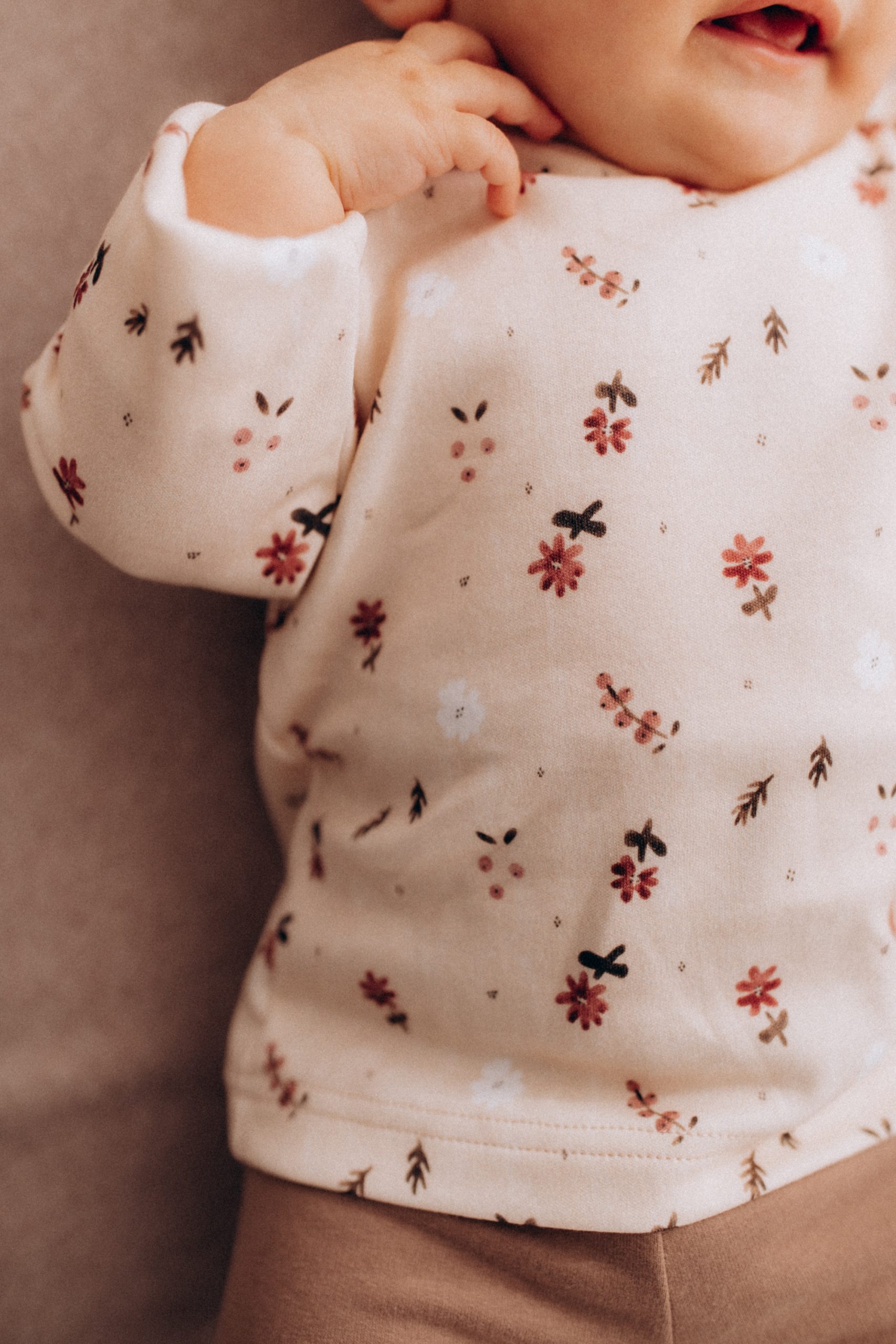 Woolly Organic Shirt maglietta neonato cotone bio bottoni