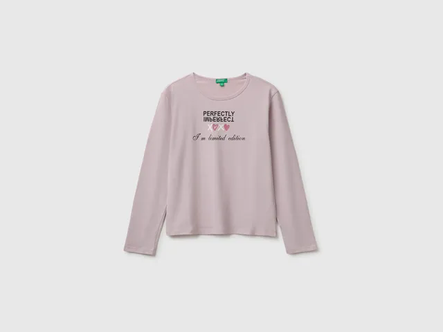 United Colors of Benetton T-shirt cotone bio donna taglia S