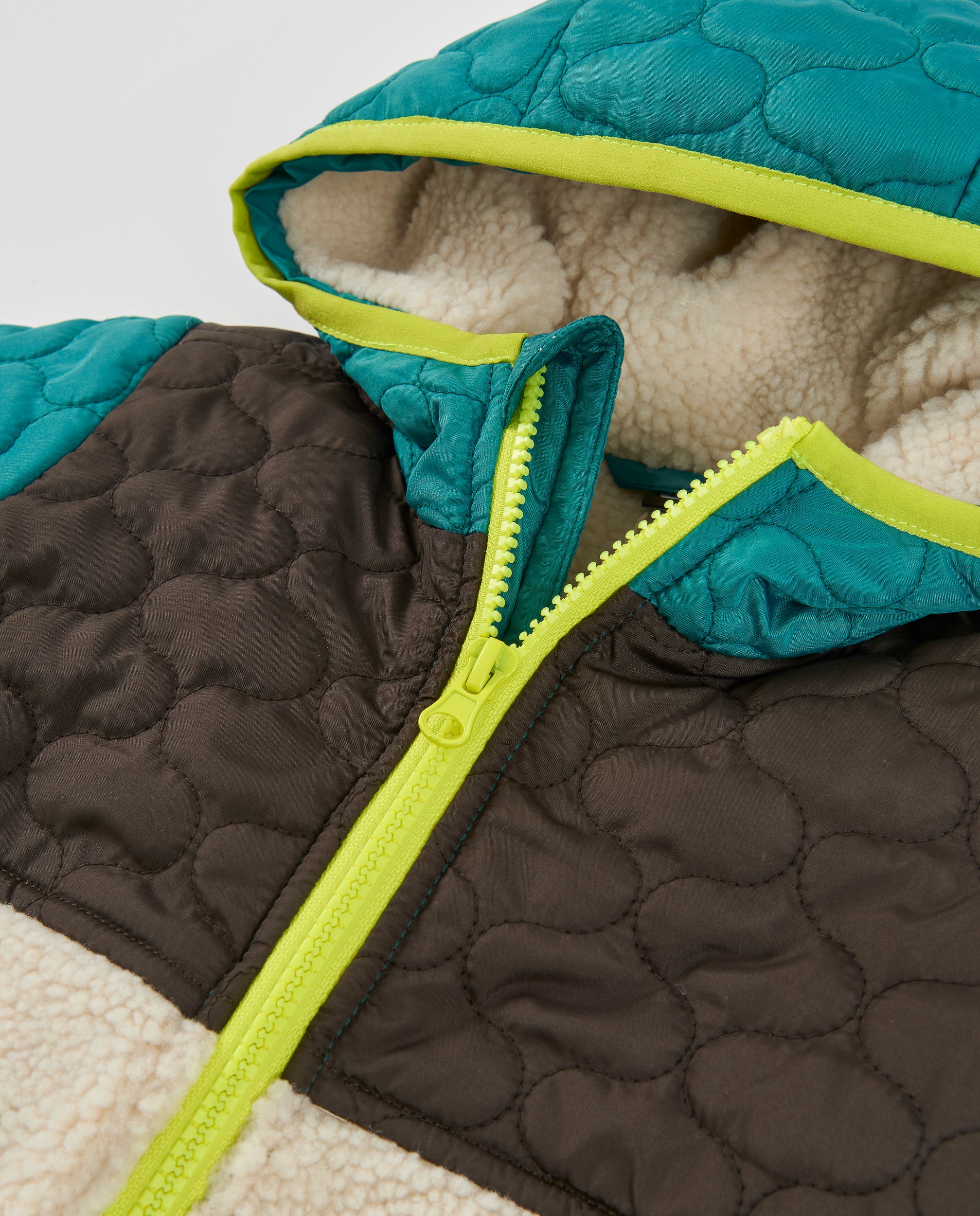 TucTuc Cappotti Cappotto imbottito bambino verde acqua