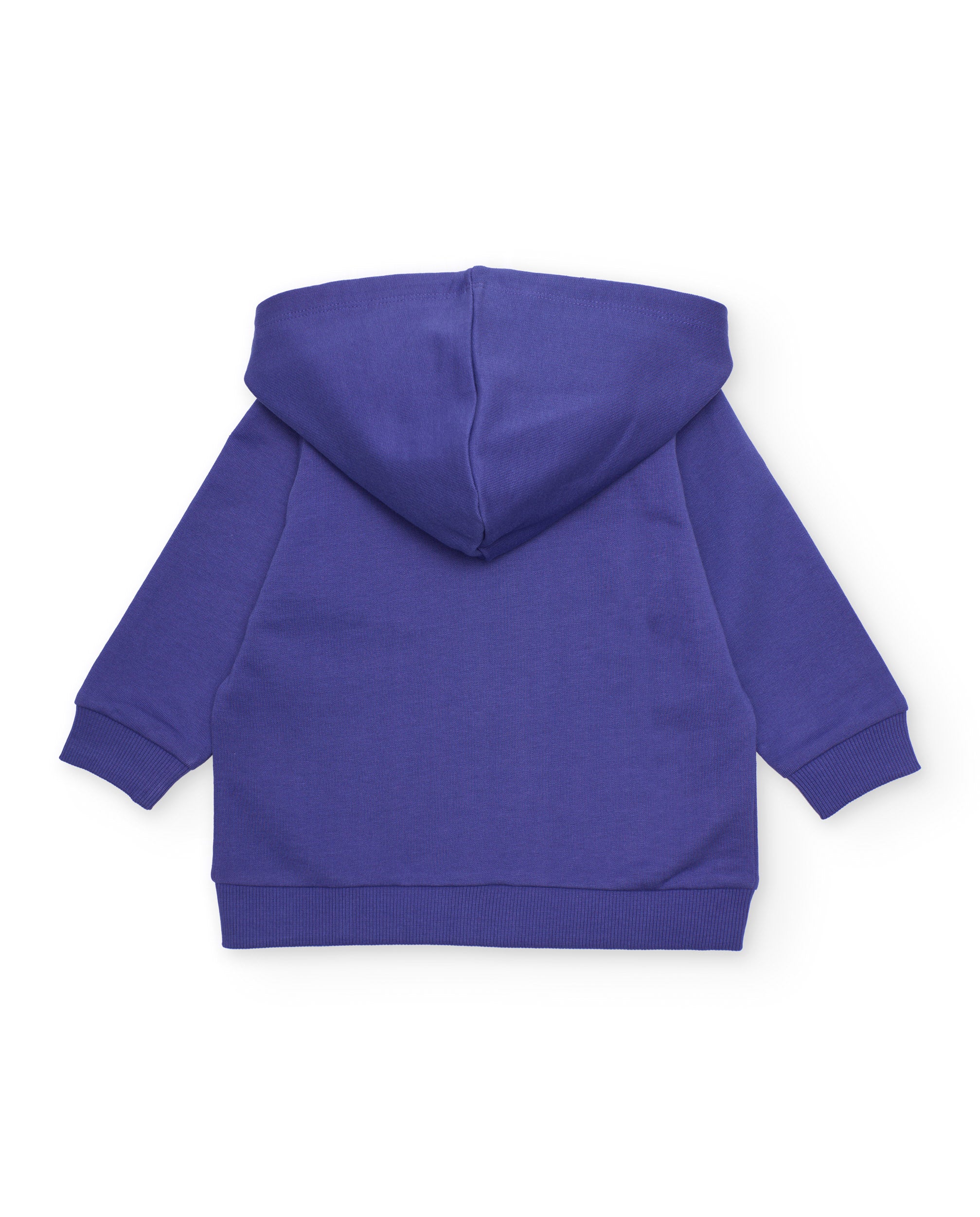 TucTuc Felpe zip bambino lila con cappuccio