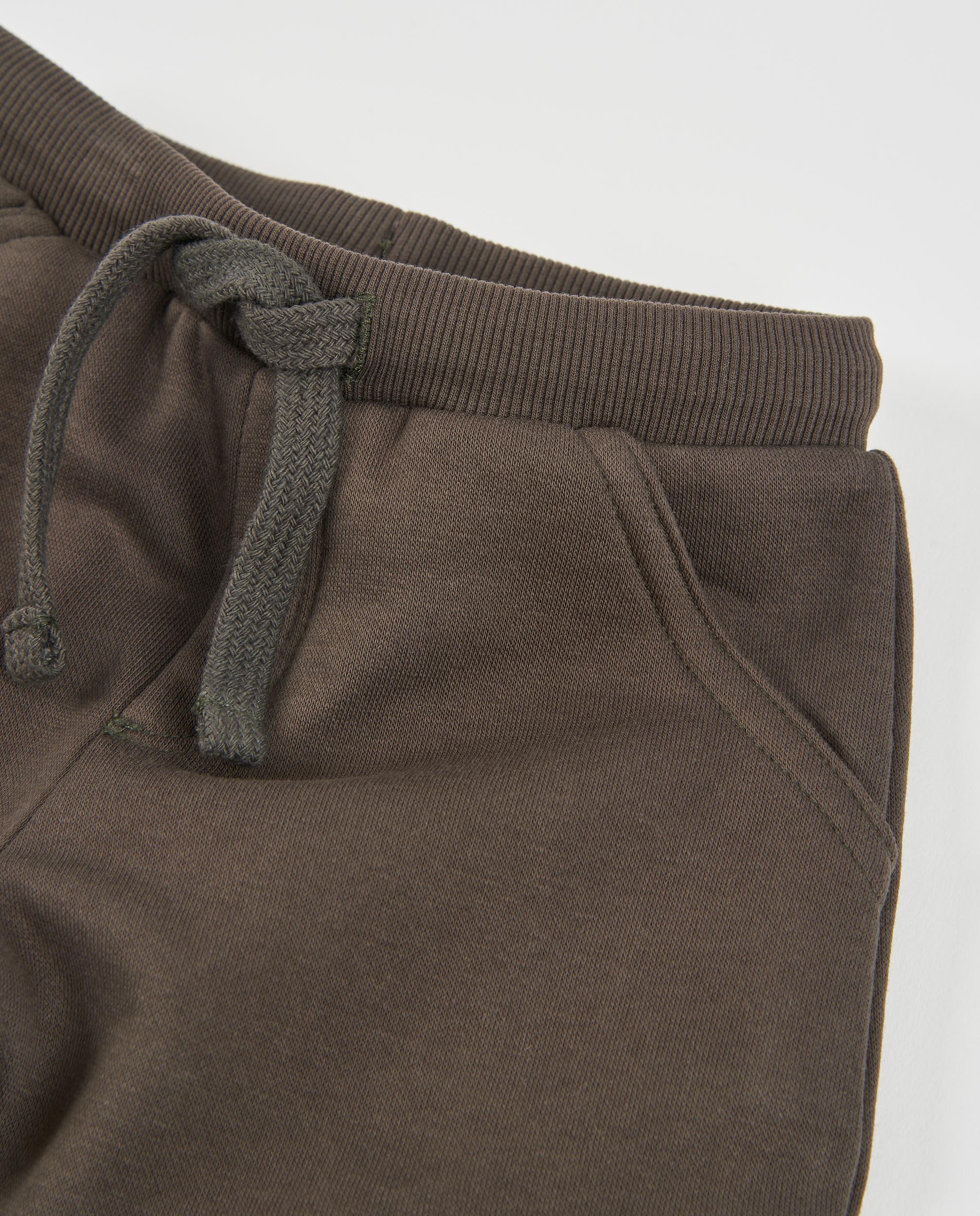 TucTuc Pantaloni Cargo Bambino Felpa Marrone Tasche