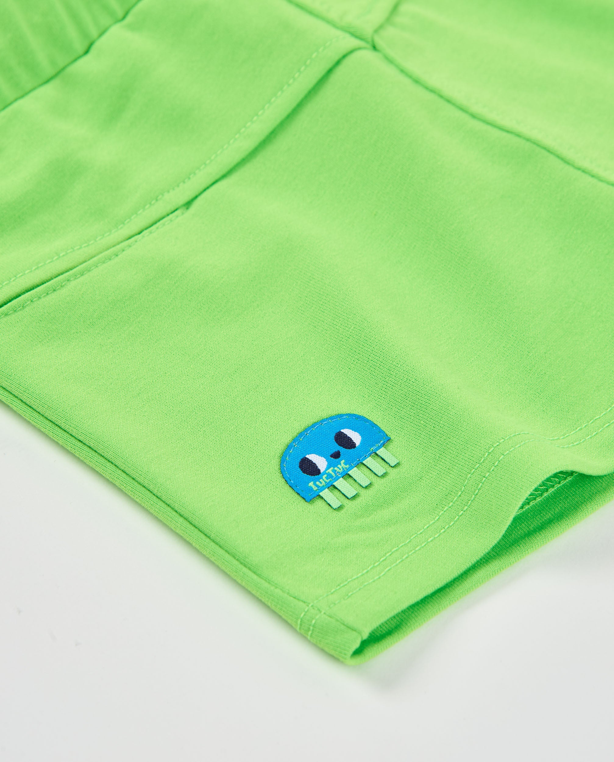 TucTuc Bermuda shorts bambino verde vita elasticizzata