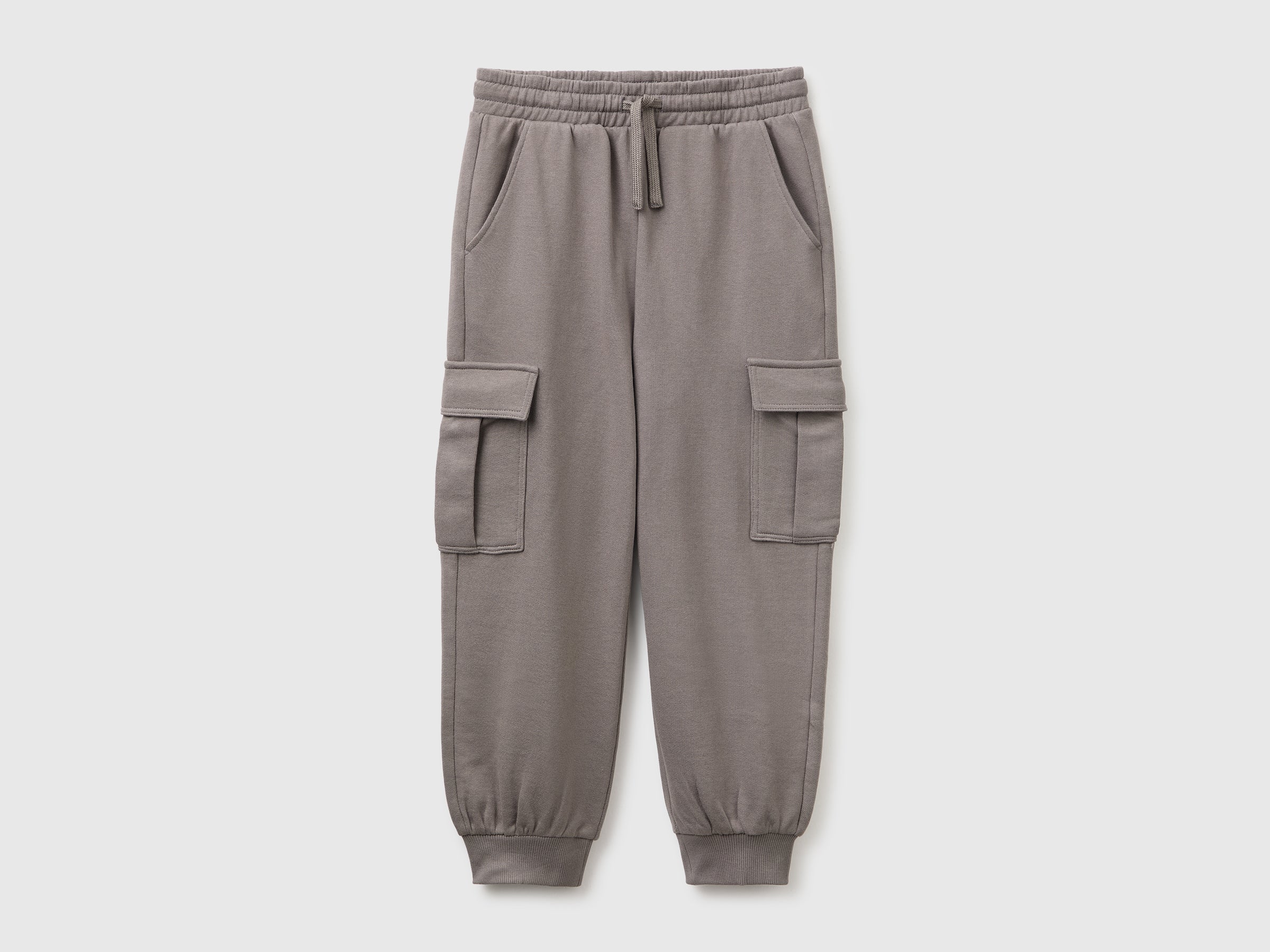 United Colors of Benetton Pantaloni Cargo Felpa Cotone Taglia L