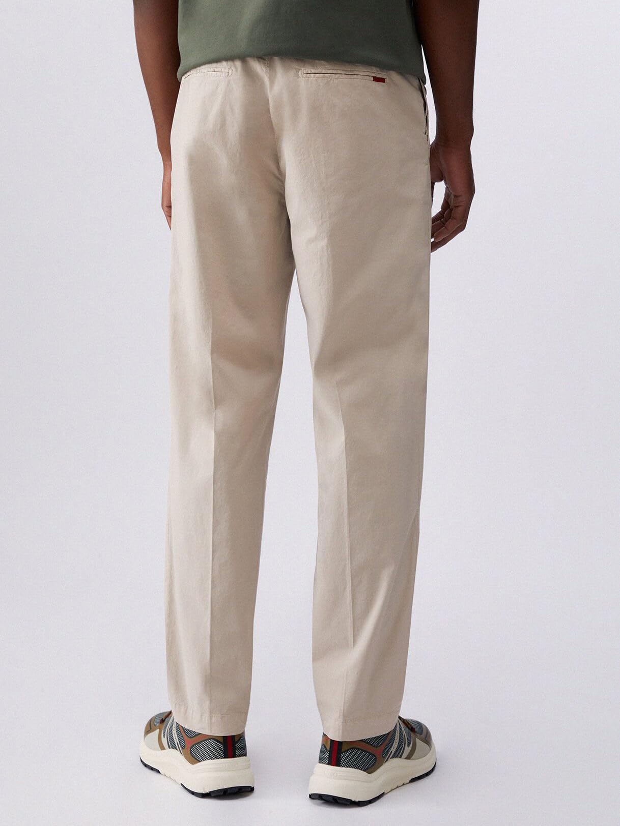 Liu Jo Pantaloni Chino Regular Fit Cotone Gamba Dritta