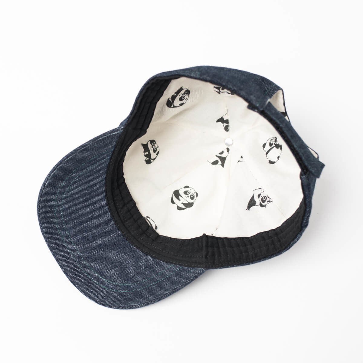 Pamboo Streetwear cappello baseball bimbi denim bio emoji
